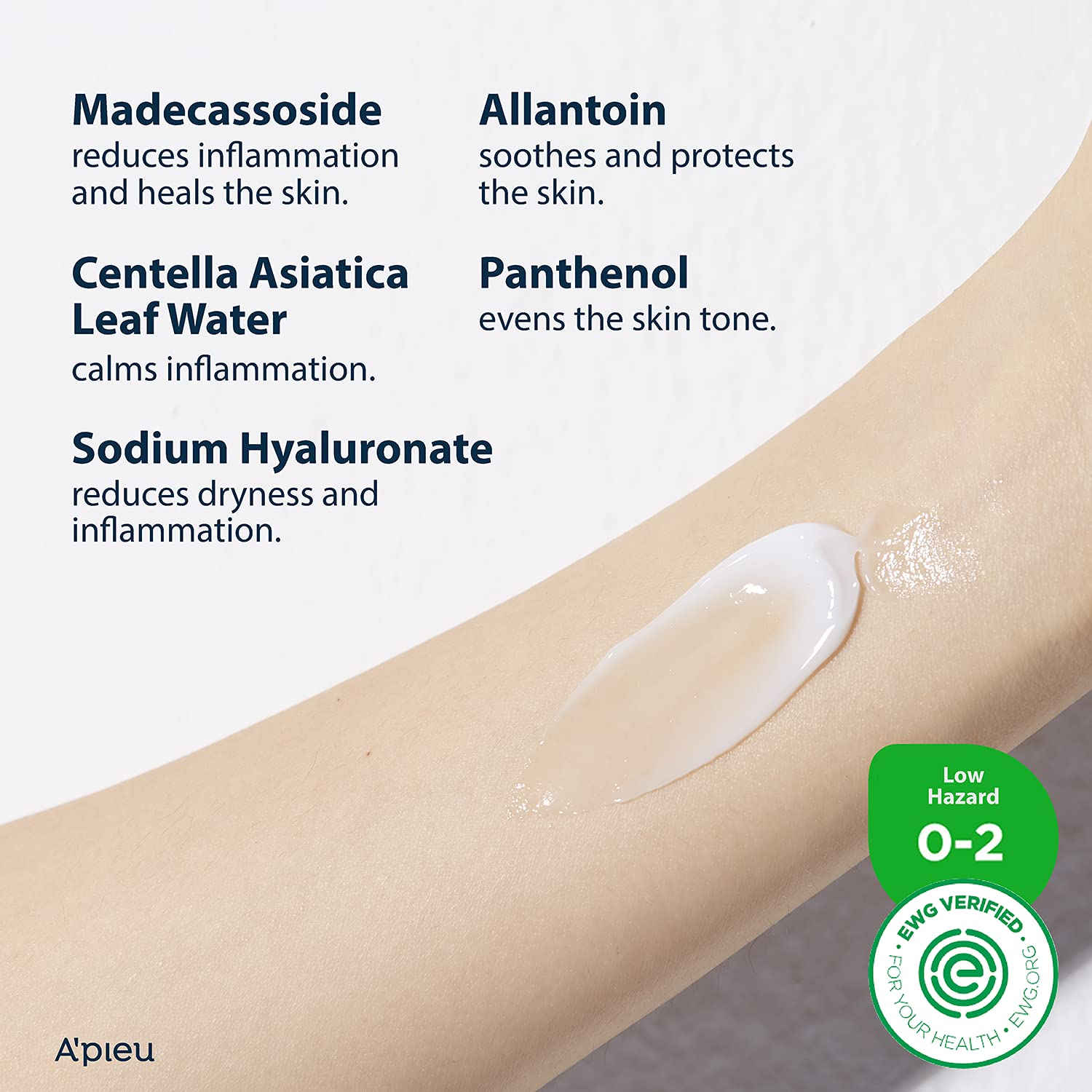 A’PIEU Madecassoside Skincare Bundle – Moisture Gel Cream & Tetrasome Cica Cream (2 x 1.69 fl oz) – Hydrating & Calming Set for Dry, Sensitive, and Combination Skin – Centella Asiatica, Panthenol - Medaid International