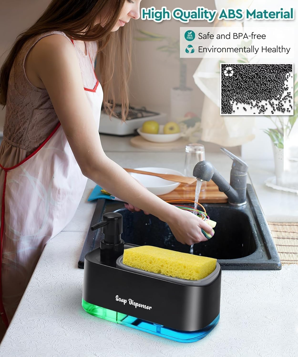 Hand and Dish Soap Dispenser Set