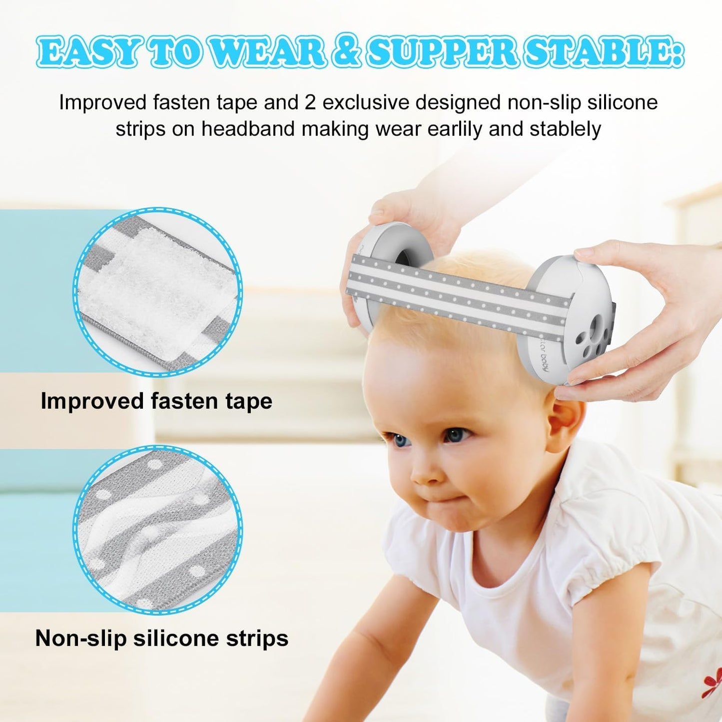 Adjustable Baby Noise Cancelling Headphones Ear Protection