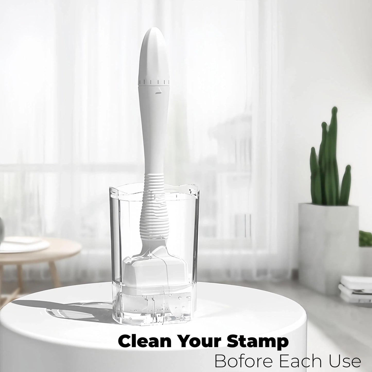 Derma Stamp for Hair & Beard Micro-exfoliating Tool Dermastamp for Women and Men - Medaid International