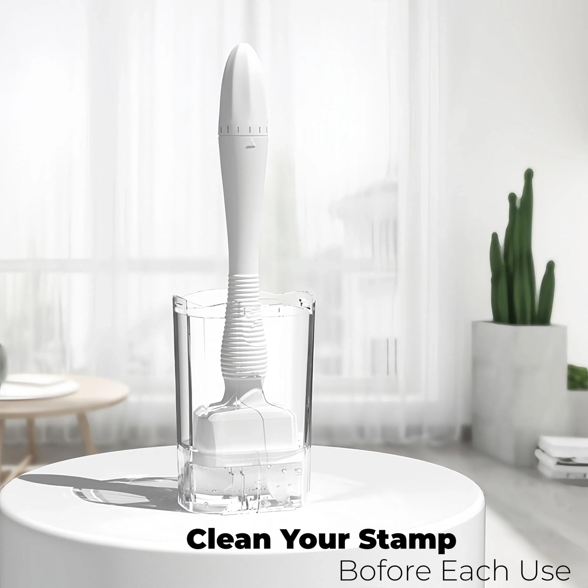 Derma Stamp for Hair & Beard Micro-exfoliating Tool Dermastamp for Women and Men - Medaid International