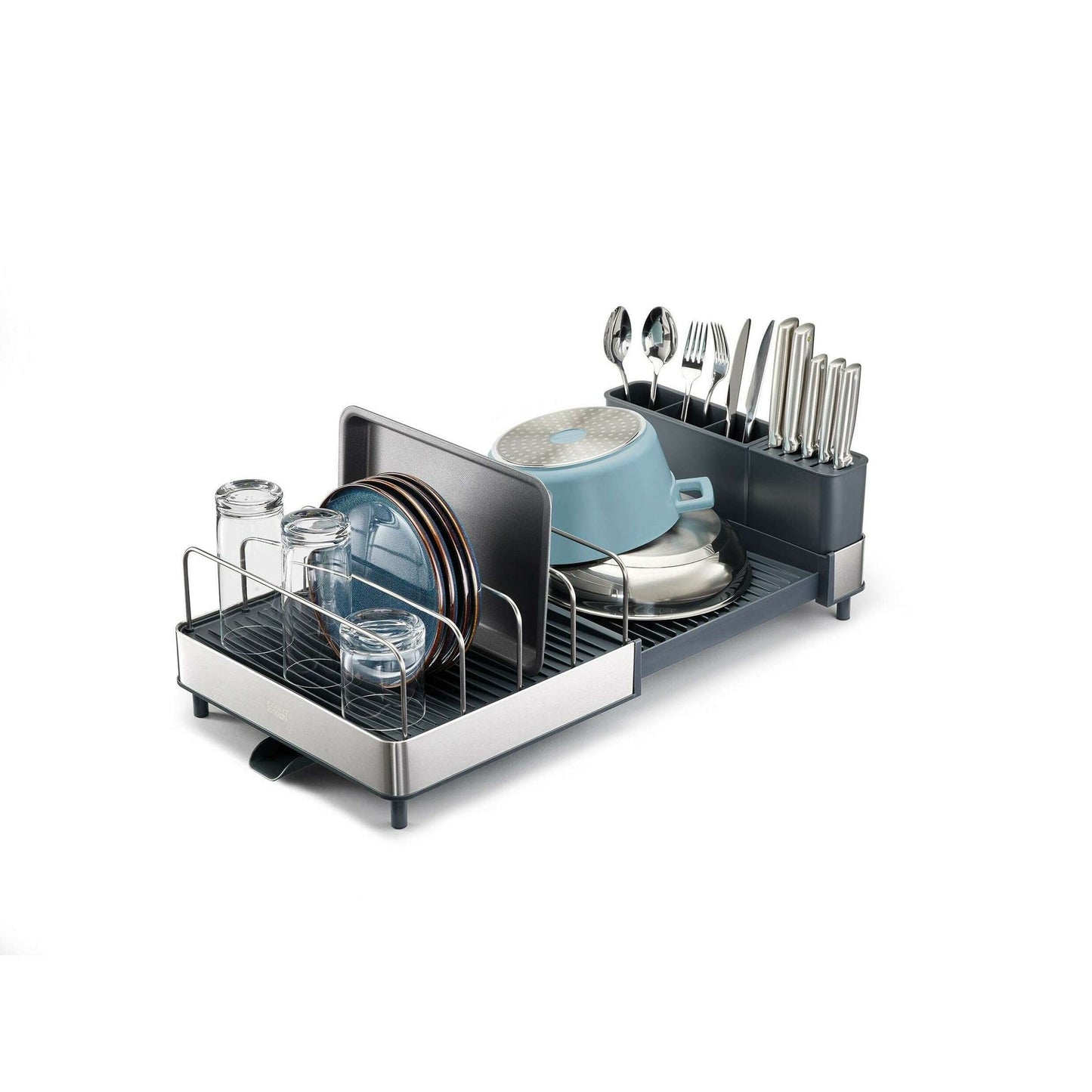 Extend‚Ñ¢ Max Stainless-steel Expandable Dish Drainer - Medaid International
