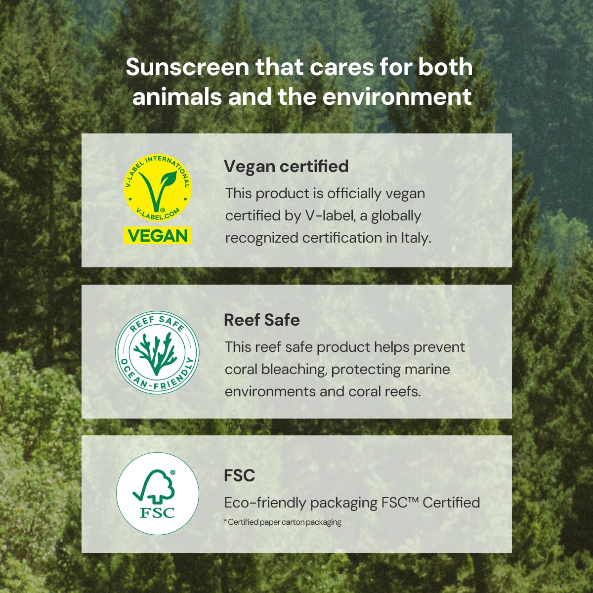 THANKYOU FARMER Sun Project Relief Sun Cream SPF50+ PA++++(50ml) - Centella Asiatica Extracts for Soothing, Reef Safe Sunscreen Travel Size - Medaid International