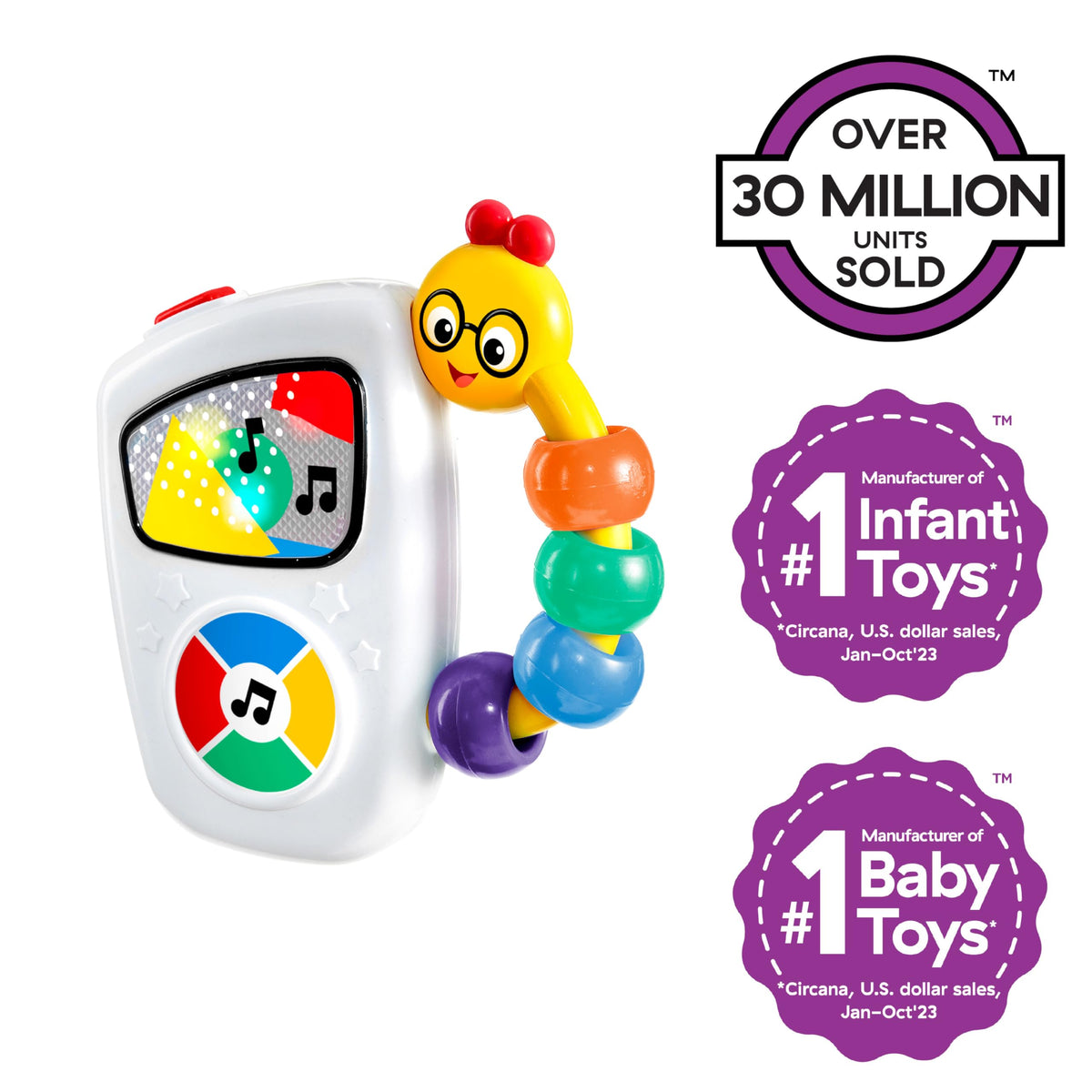 Baby Einstein Take Along Tunes Musical Toy, Ages 3 months Plus