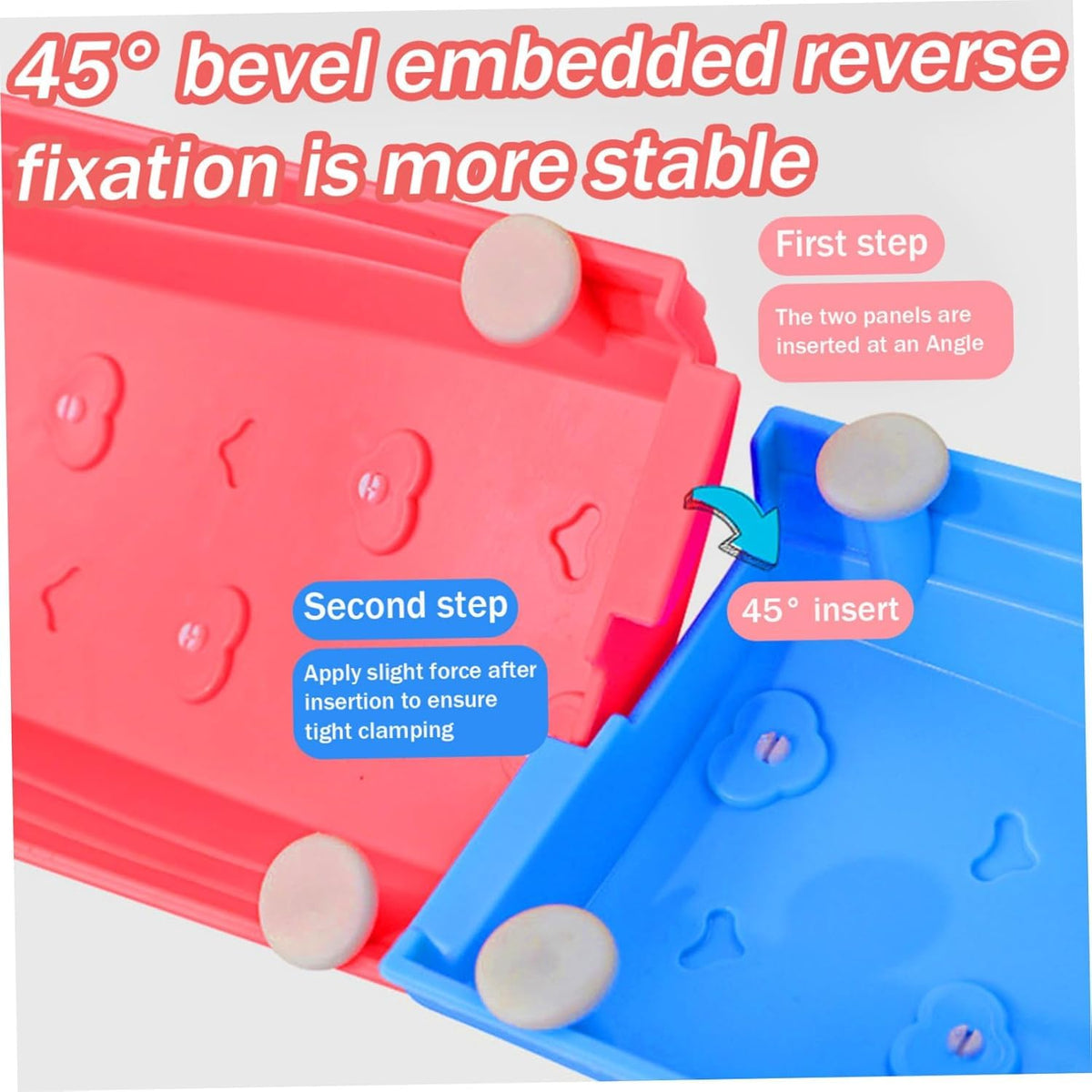 KASTWAVE 4 Pcs Toddler Stepping Stones - Flower-Shaped Non-Slip Balance Toys, Indoor & Outdoor Play Equipment for Kids, Sensory Balance Beam/Board to Boost Creativity, Imagination & Motor Skills