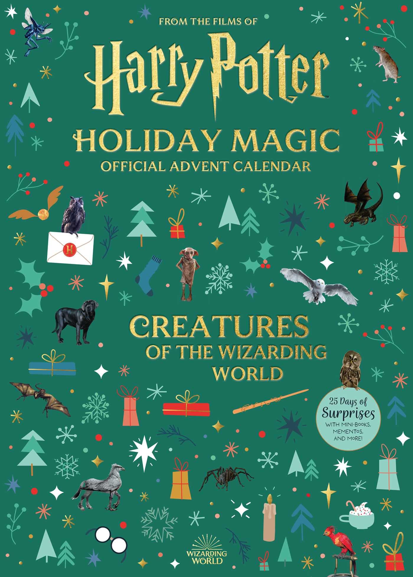 Harry Potter Holiday Magic: Official Advent Calendar: Creatures of the Wizarding World - Medaid International
