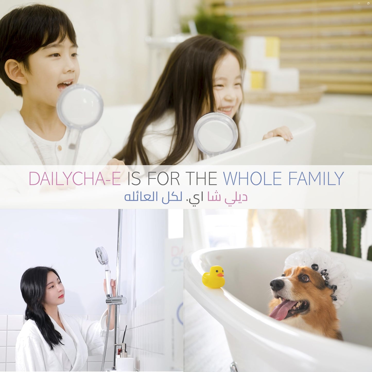 DailyCha-E Water purifier ACF Filter - 2-Step Filter System (Contains 3 Filters)