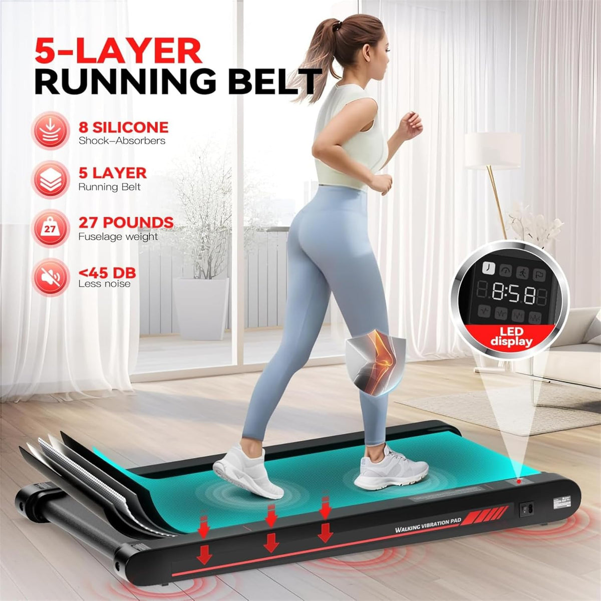 Sperax Vibrating Walking Pad