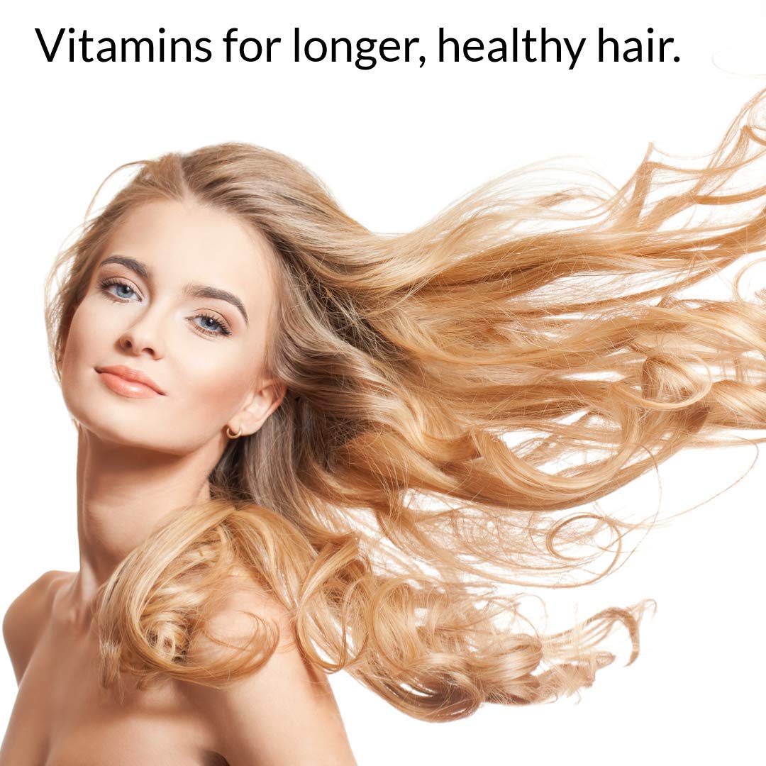 DrFormulas Original DHT Blocker Without Biotin | Hair Growth Supplement Pills for Women and Men, 45 Day Supply - Medaid International
