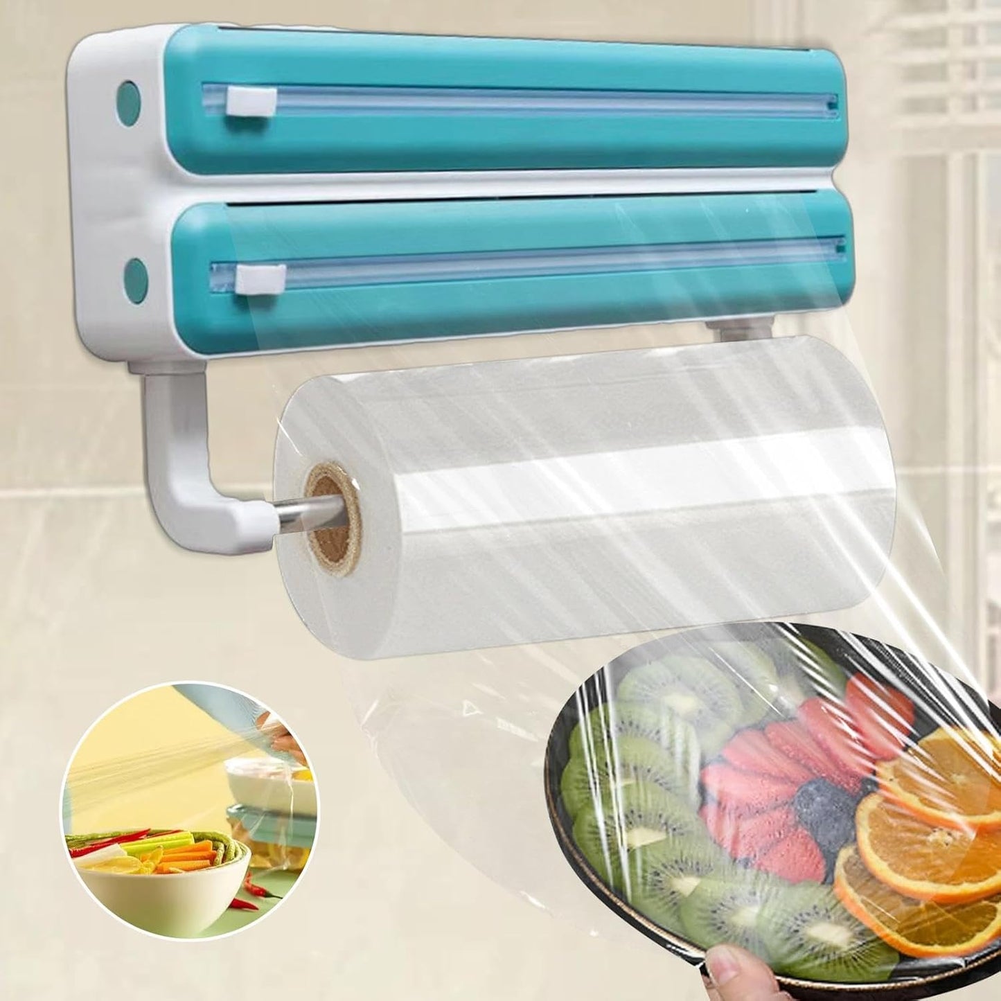 Refillable Wrap Dispenser