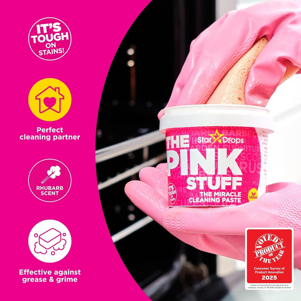 The Pink Stuff Miracle Cleaning Paste