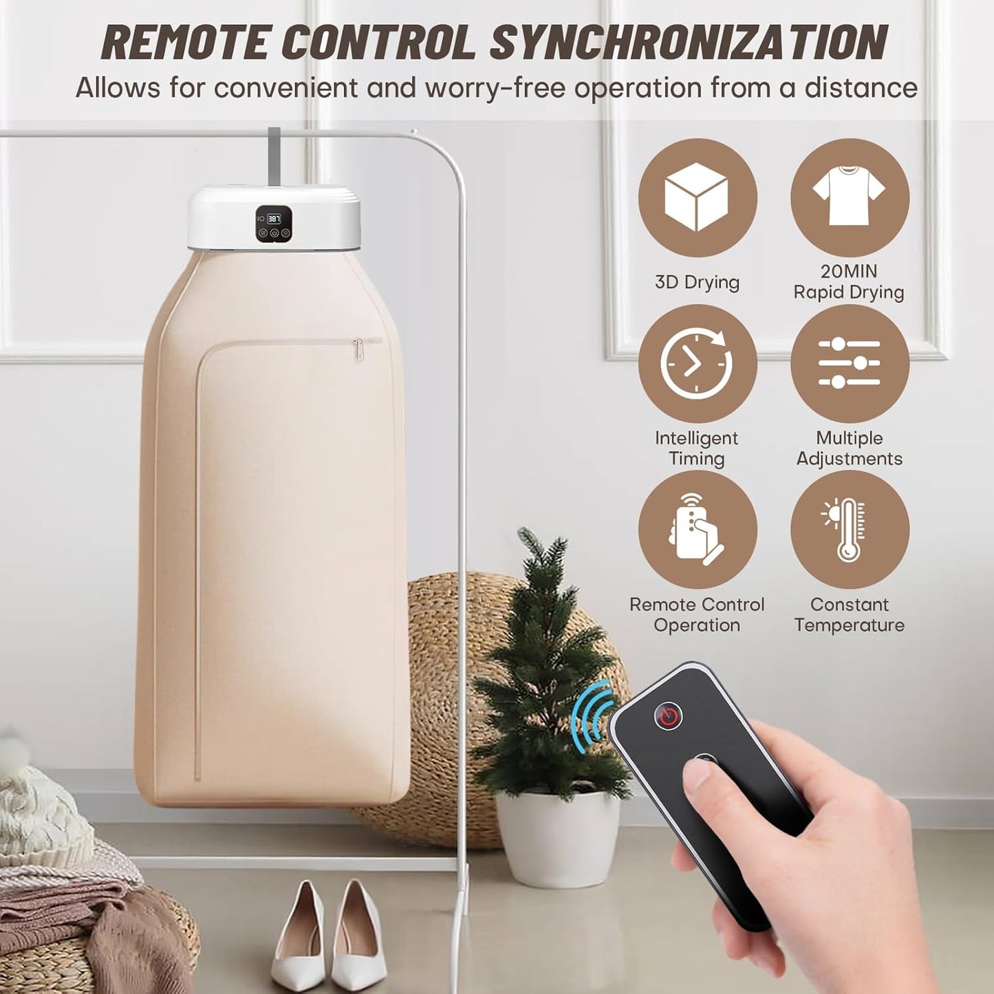 Electric Portable Clothes Dryer