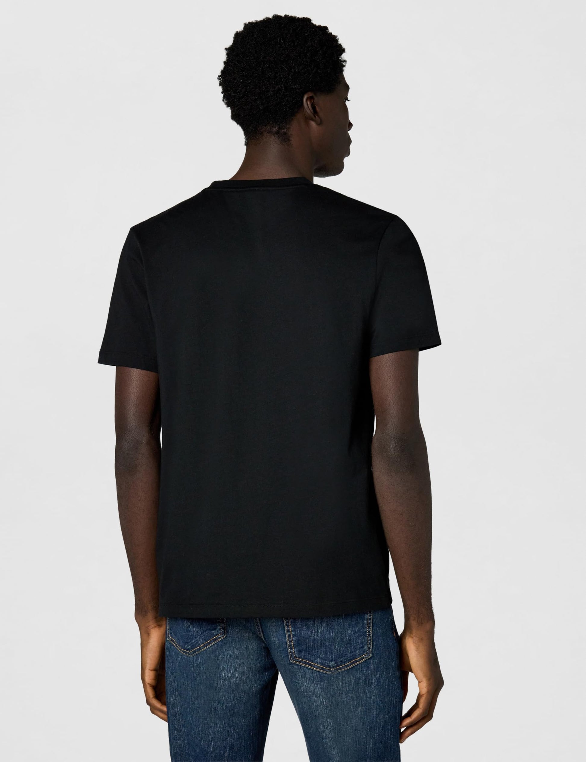 HUGO Mens Print Logo Short Sleeve T-Shirt, Smooth Black, XX-Large US - Medaid International