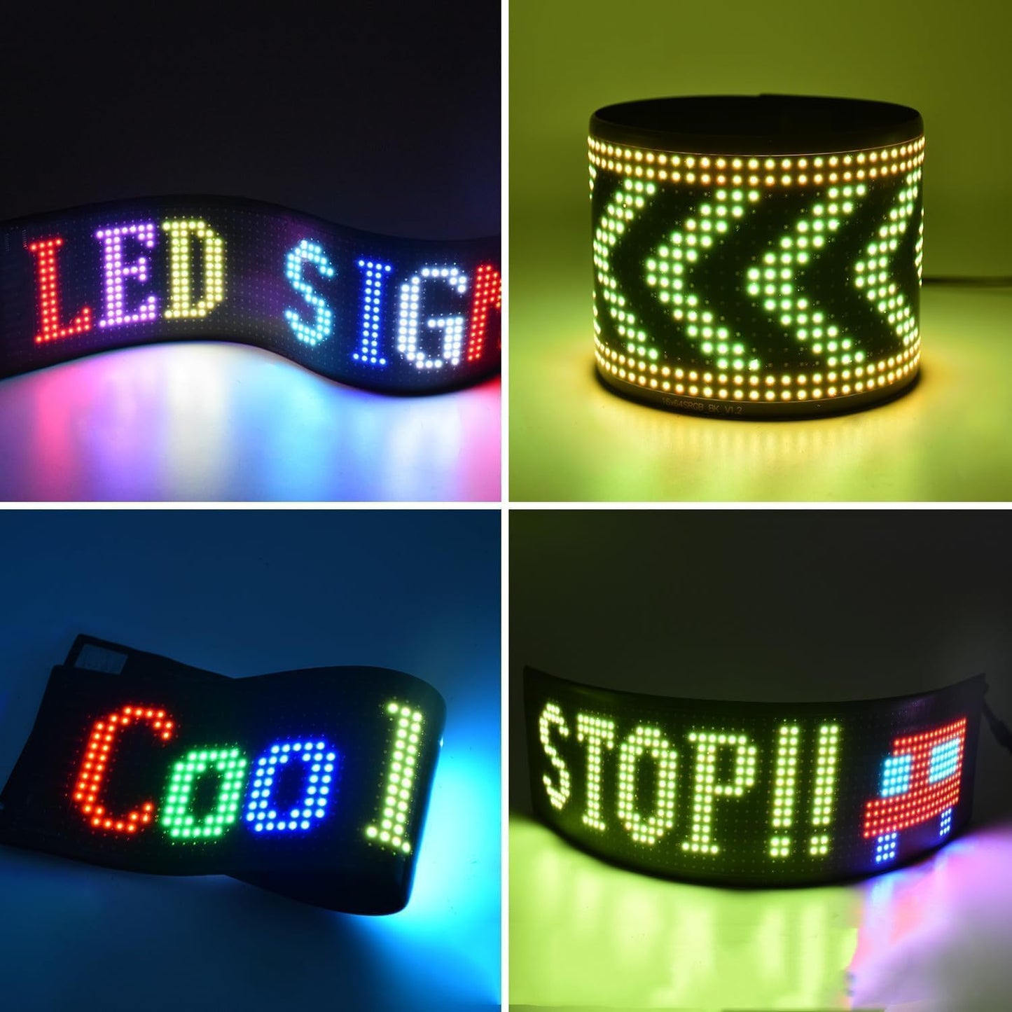 Blazexel Eyes Light for Cars Dynamic LED Smart 374 x 92 mm