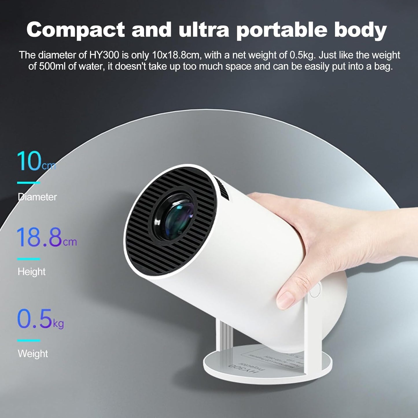 Smart Cinema Smart Projector HD Spotlight WIFI