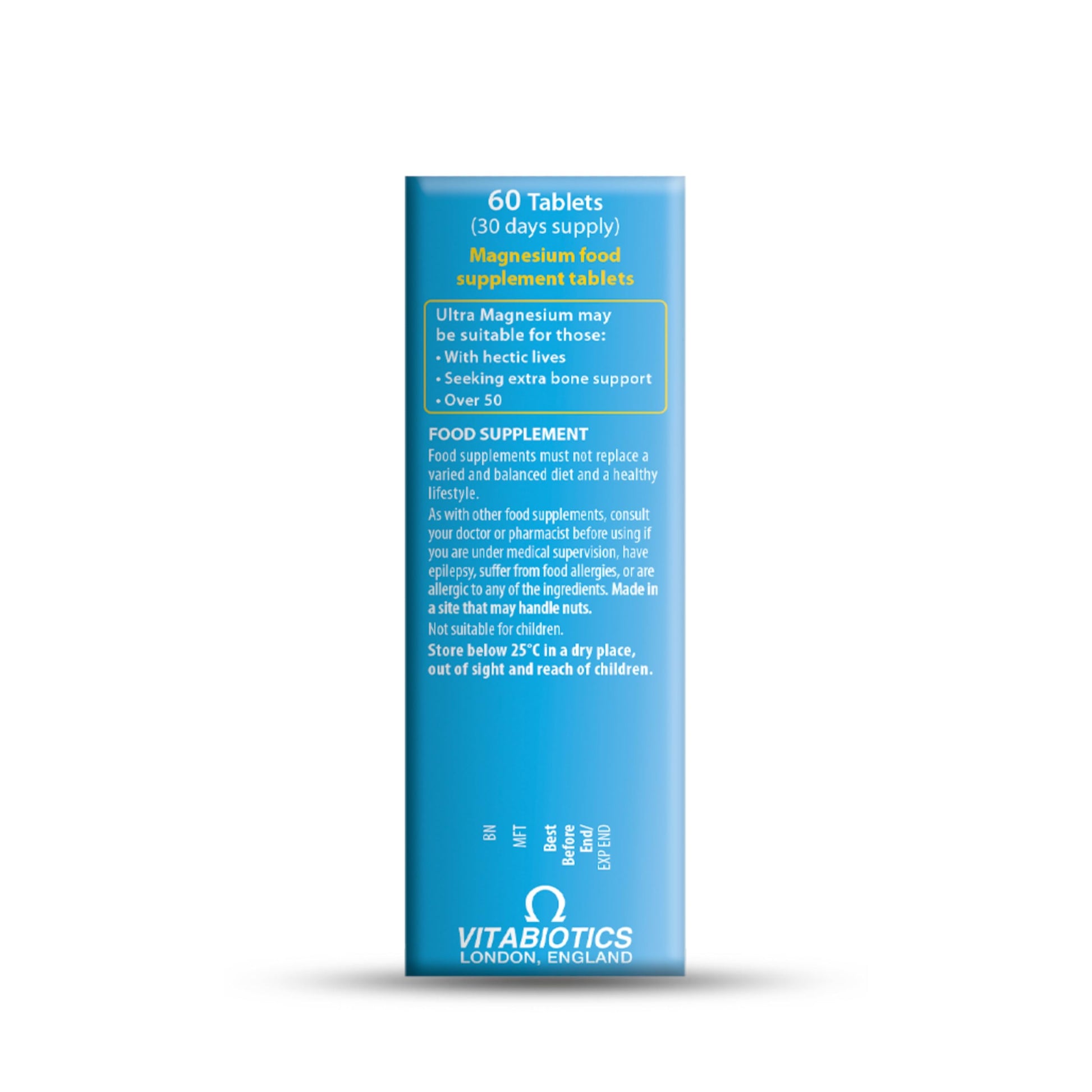 Ultra Magnesium - 60tabs - Medaid International