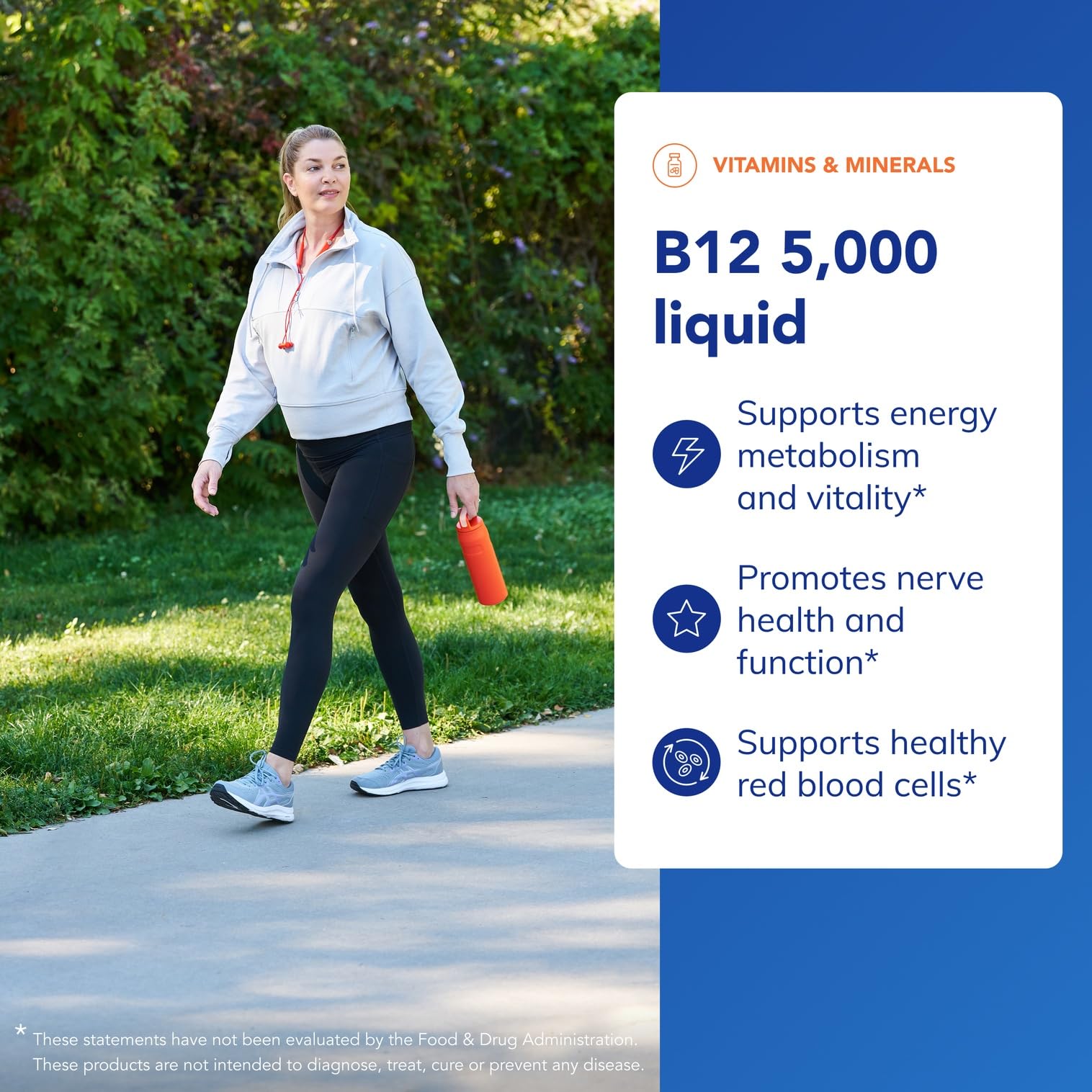 Pure Encapsulations B12 5,000 Liquid - Vitamin B12 Methylcobalamin Supplement to Support Energy, Nerve Health, Cognitive Function & Blood Cells* - Liquid Drops - 1 Fl Oz - Medaid International