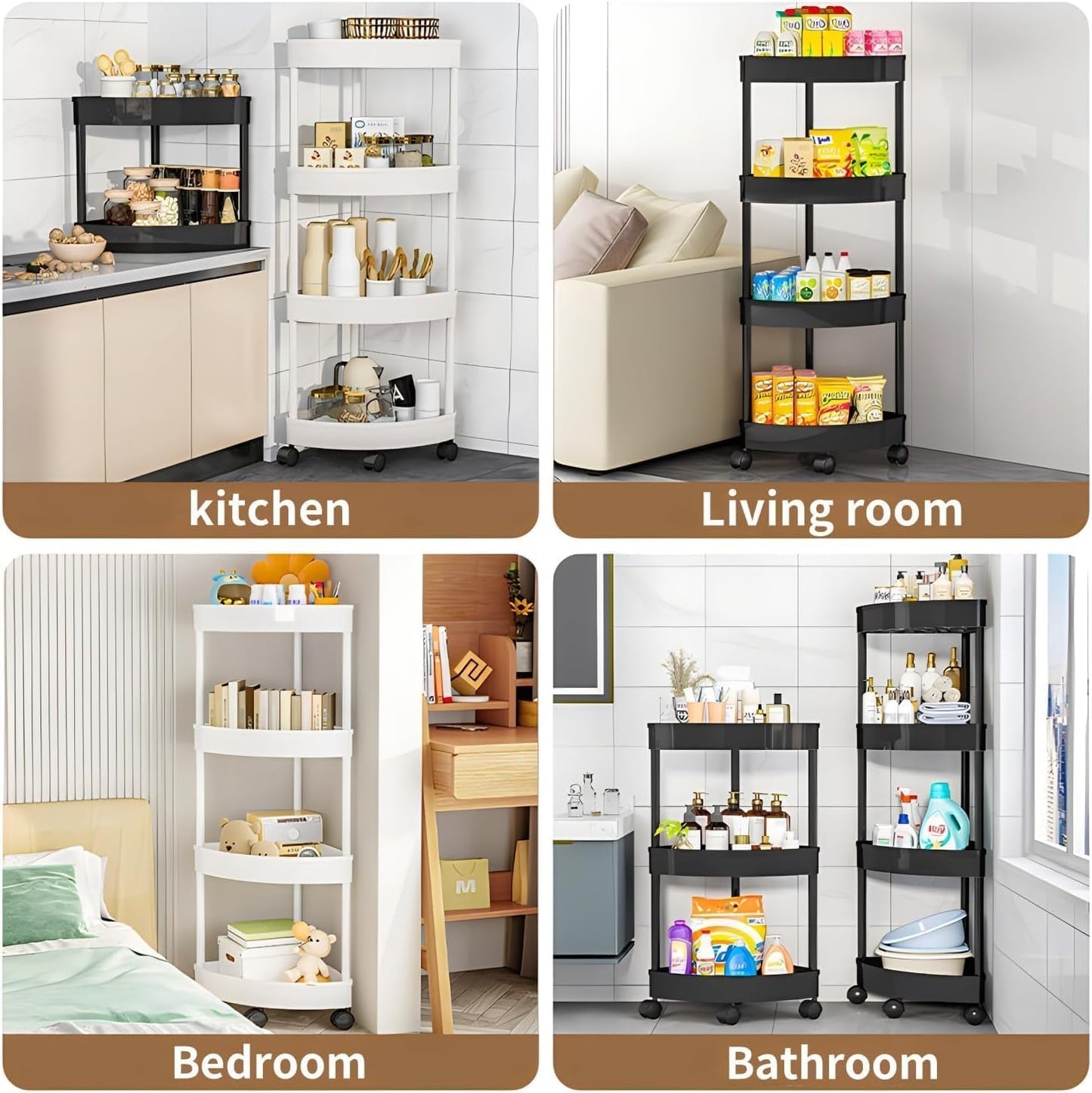 90° Shower Corner Rack