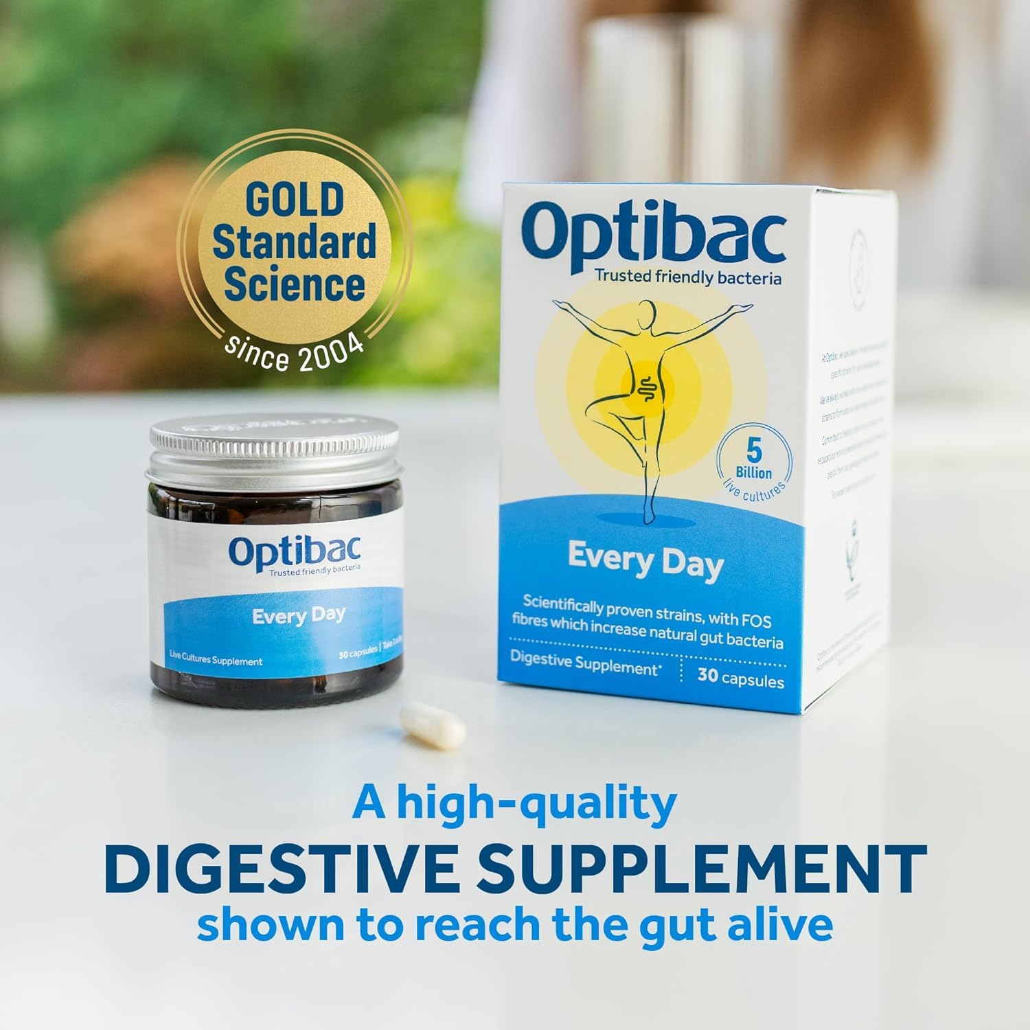 Optibac Probiotics for Daily Wellbeing - Pack of 30 Capsules - Medaid International