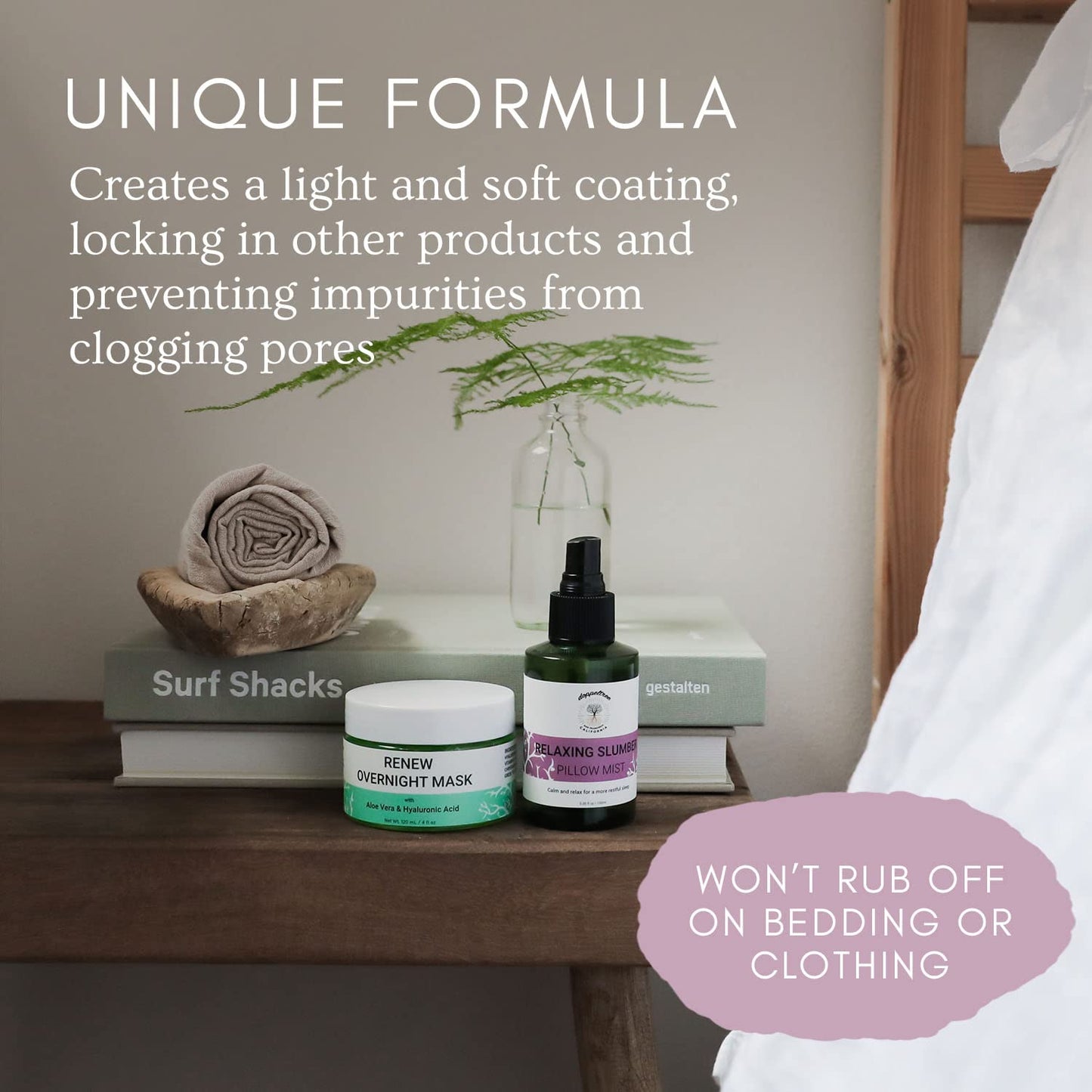 Doppeltree RENEW Overnight Face Mask with Aloe Vera Gel & Hyaluronic Acid, Anti Aging Hydrating Facial Mask for All Skin Types, Night Time Skin Care & Repair - Medaid International