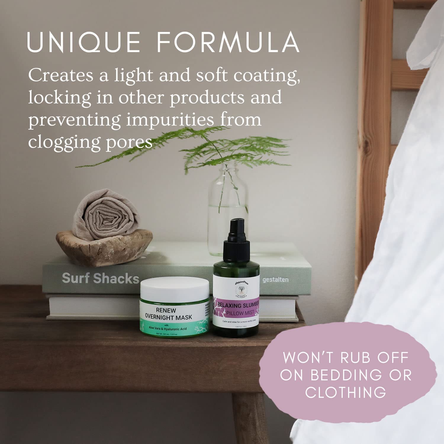 Doppeltree RENEW Overnight Face Mask with Aloe Vera Gel & Hyaluronic Acid, Anti Aging Hydrating Facial Mask for All Skin Types, Night Time Skin Care & Repair - Medaid International