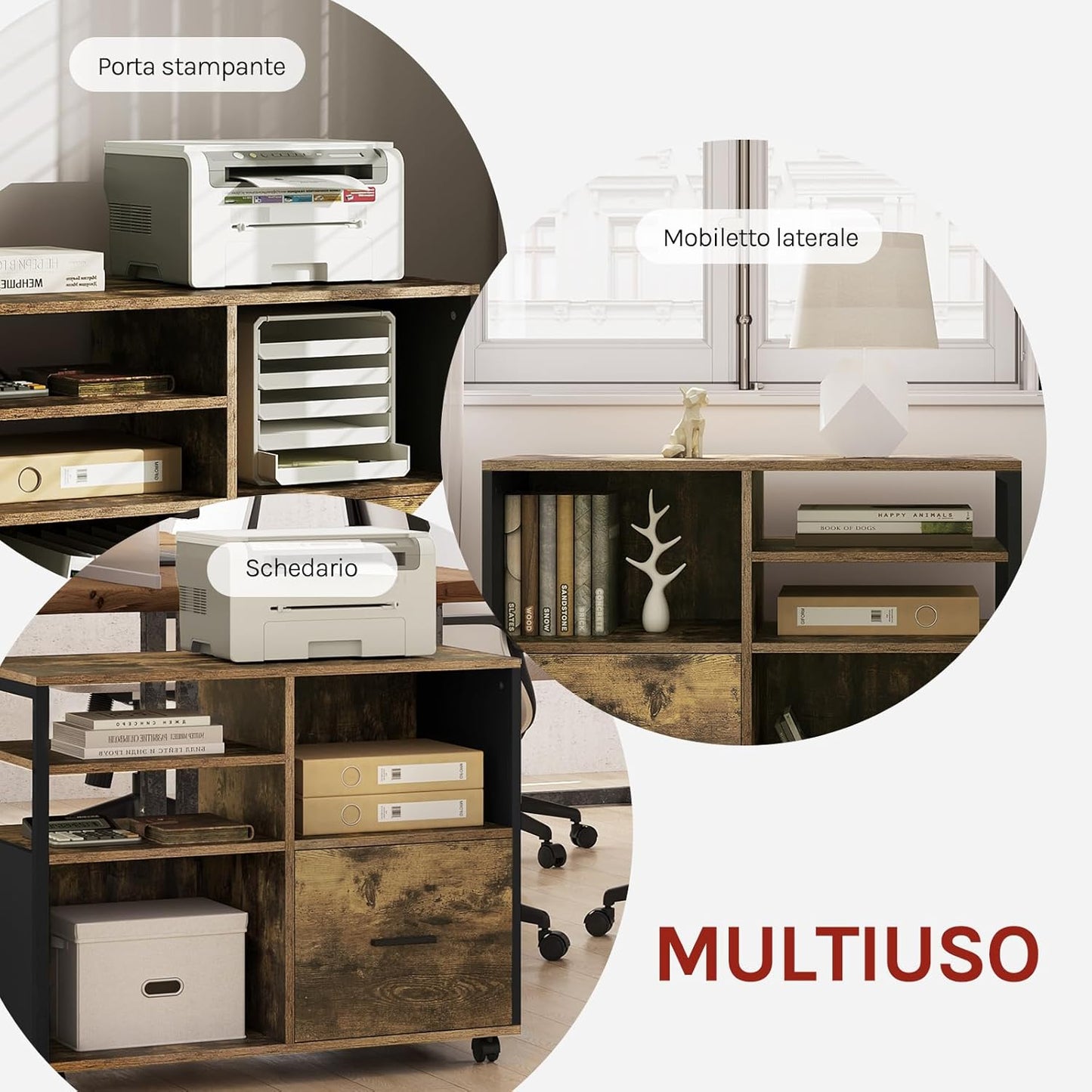 WOLTU Office Cabinet ASK05HOV