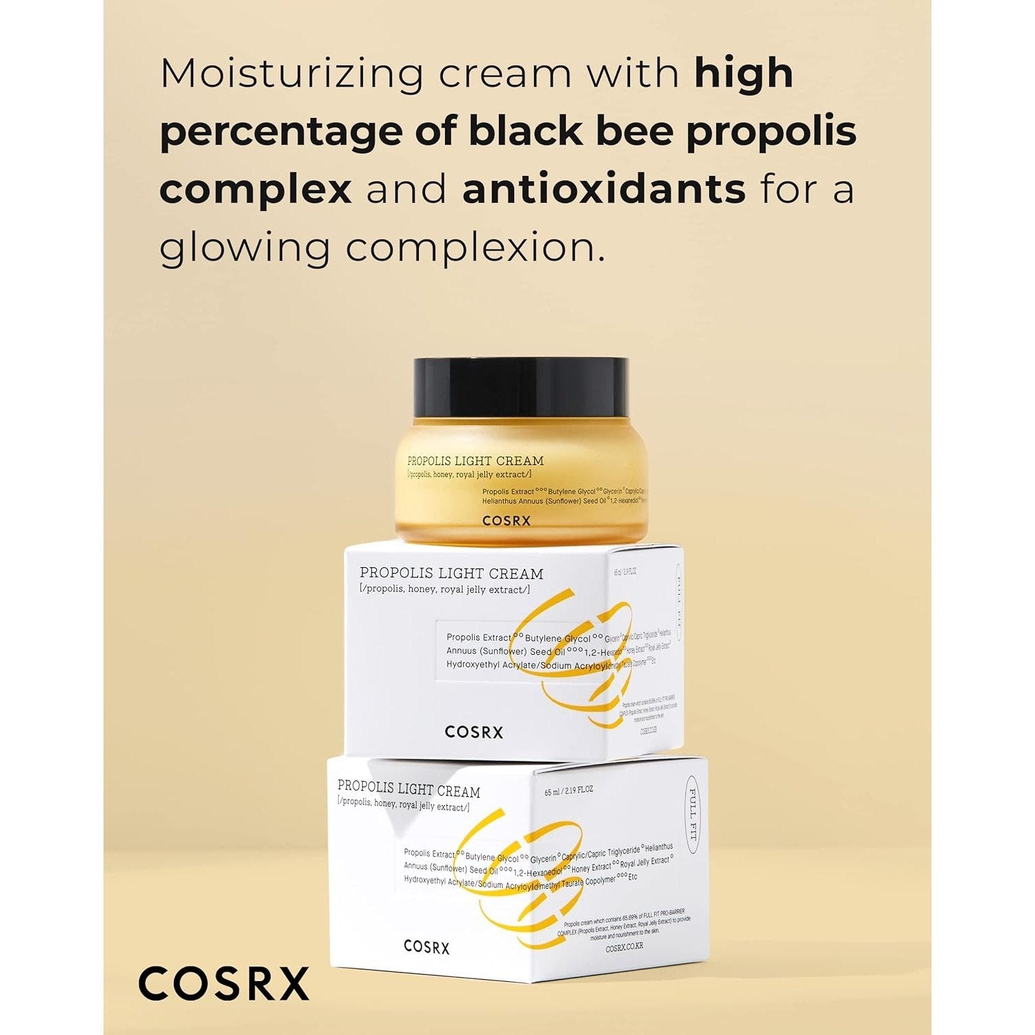 cosrx-full-fit-propolis-light-cream-65-ml - Medaid International