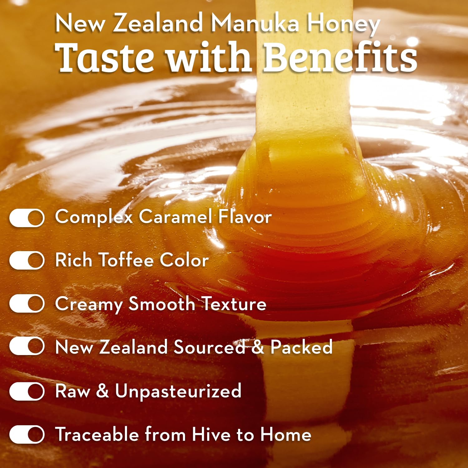 Wedderspoon Raw Premium Manuka Honey, 1100+ MGO, 8.8 Oz, Unpasteurized New Zealand Honey, From Our Hives to Your Home - Medaid International
