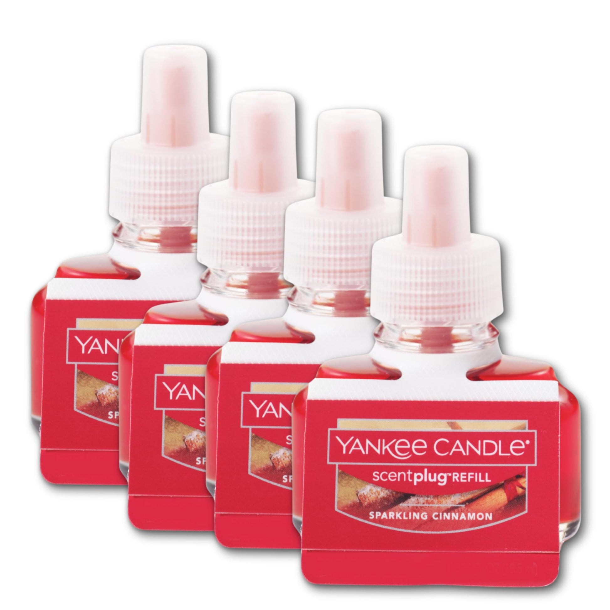 Yankee Candle Sparkling Cinnamon ScentPlug Refill 4-Pack - Medaid International