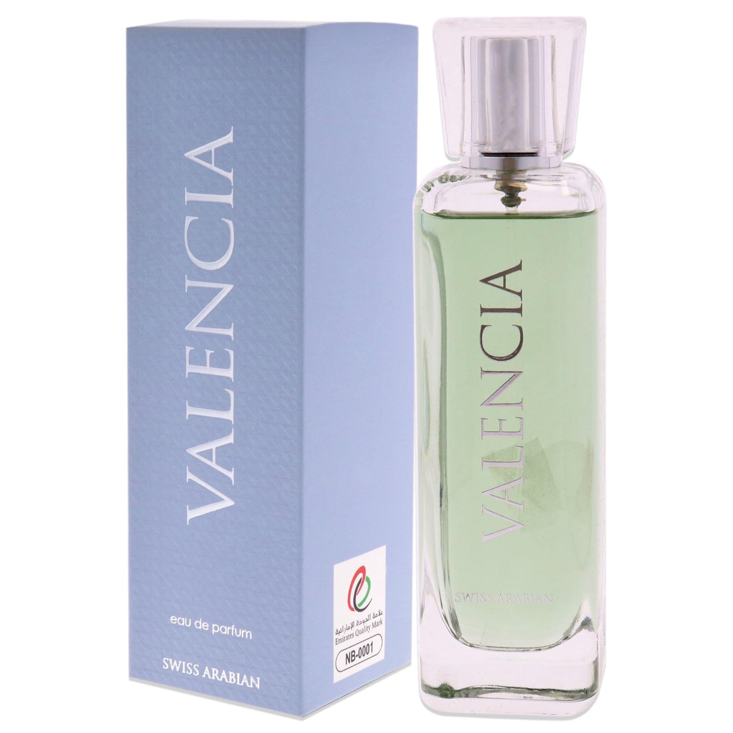 Swiss Arabian Valencia - Luxury Products From Dubai - Long Lasting, Addictive Personal EDP Spray Fragrance - Seductive Signature Aroma - 3.4 Oz - Medaid International