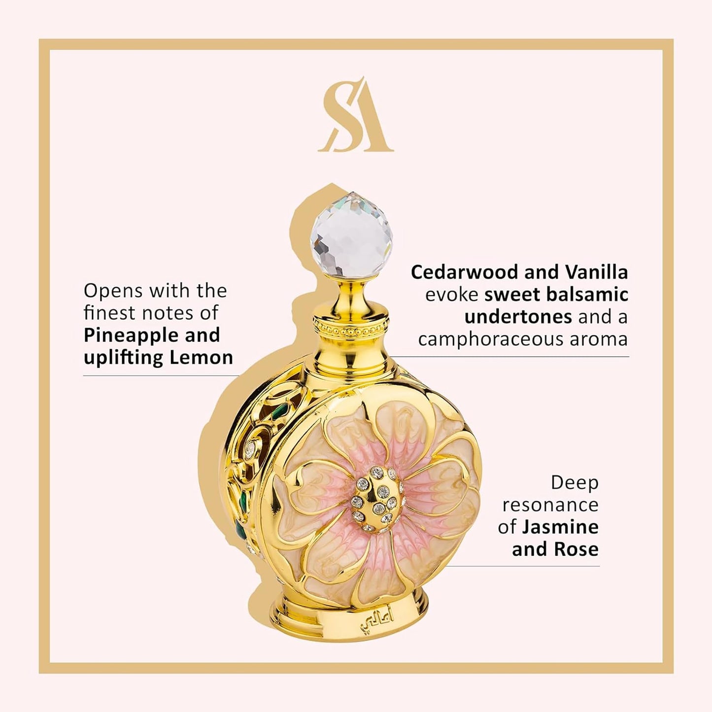 Swiss Arabian Amaali - Luxury Products From Dubai - Long Lasting And Addictive Personal Perfume Oil Fragrance - A Seductive Signature Aroma - 0.5 Oz - Medaid International