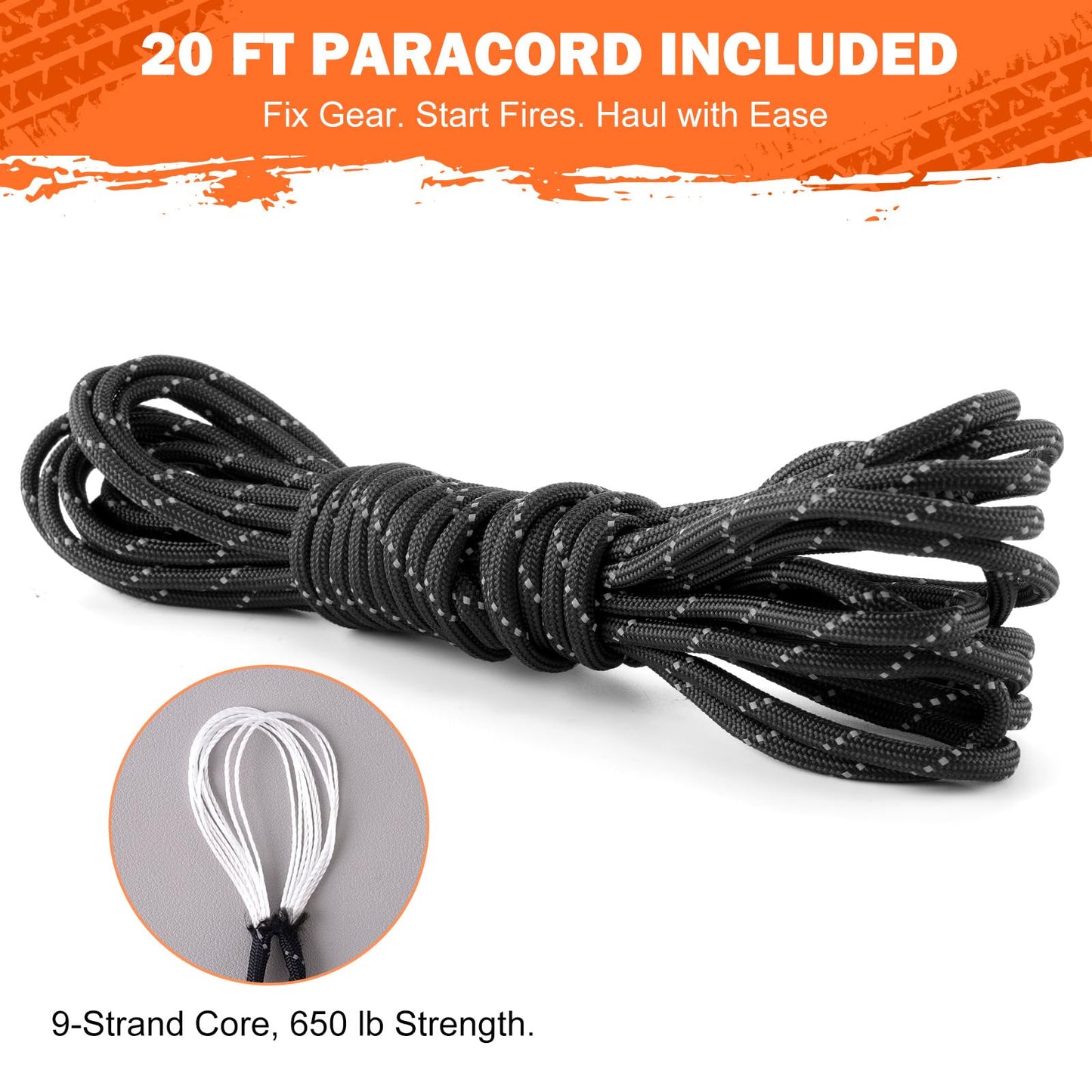 Life Emergency Tent Survival Shelter - 2 Person Mylar Emergency Shelter Tube Tent with Emergency Whistle & Paracord, All-Weather Survival Gear for Camping, Hiking & Survival Kits