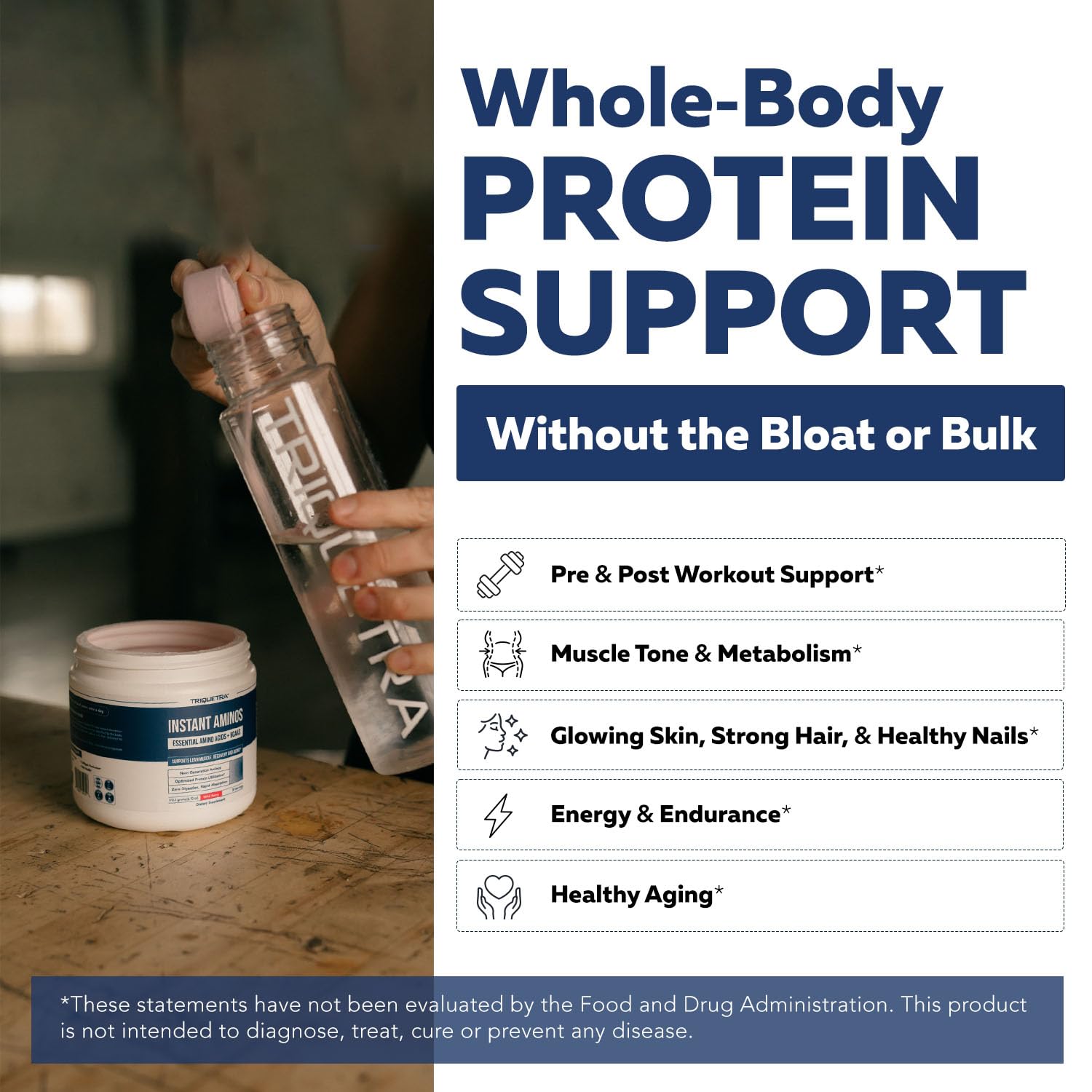 Instant Aminos - EAA+BCAA - 10 Essential Amino Acids Supplement - Rapid Absorption, Zero Digestion - Supports Lean Muscle, Recovery & Aging - 321% DIAAS Protein Score - Wild Berry (30 Servings) - Medaid International