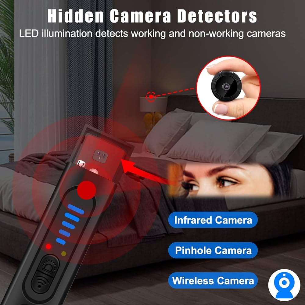 Anti Spy Hidden Camera Detector كاشف الكاميرات الخفية