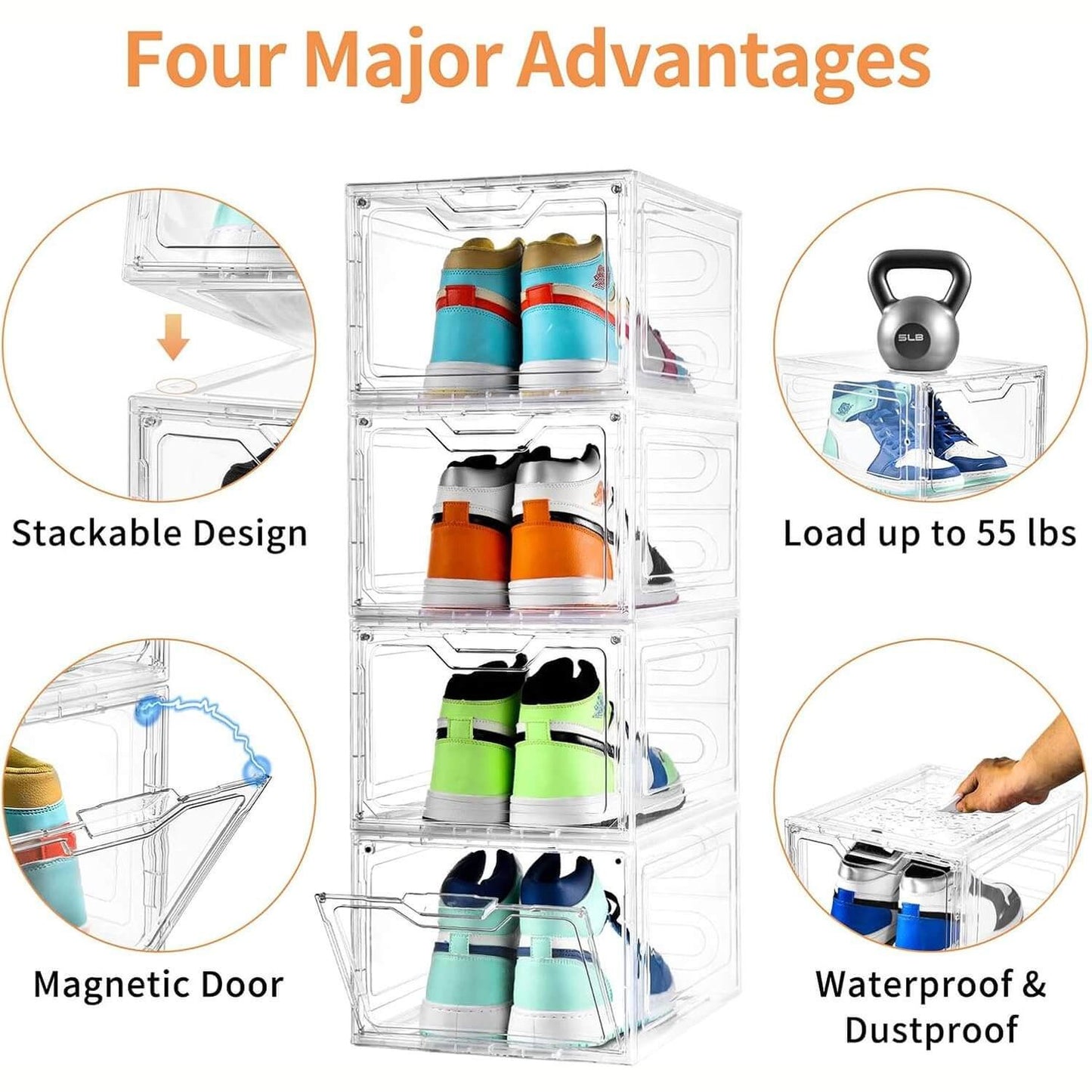 Scented Shoe Box Organizer | Box of 6 pieces