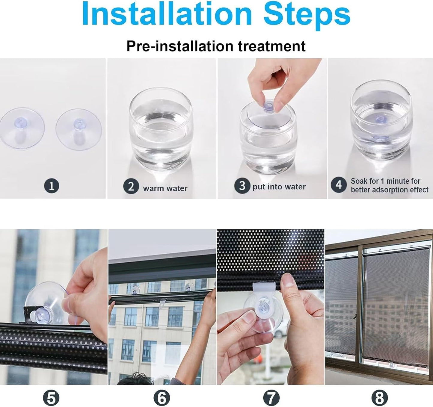 Medaid Retractable Window Privacy Shade (For Cars & Houses)
