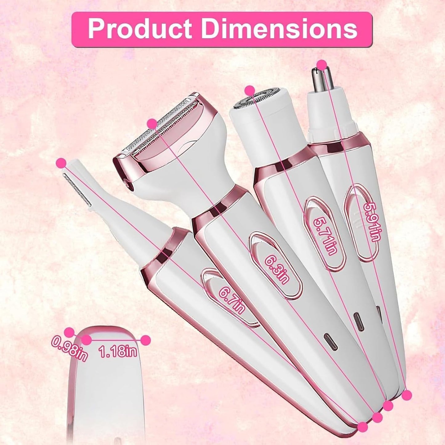 4 in 1 Electric Shaver