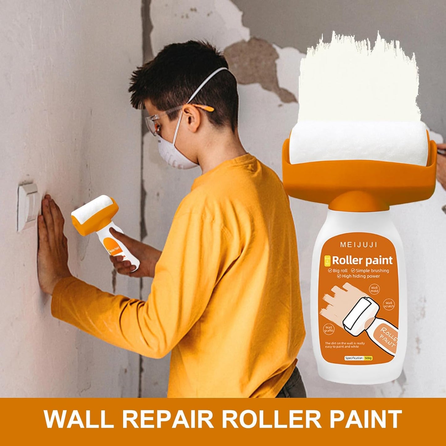 Wall Repair Roller Brush (500g)