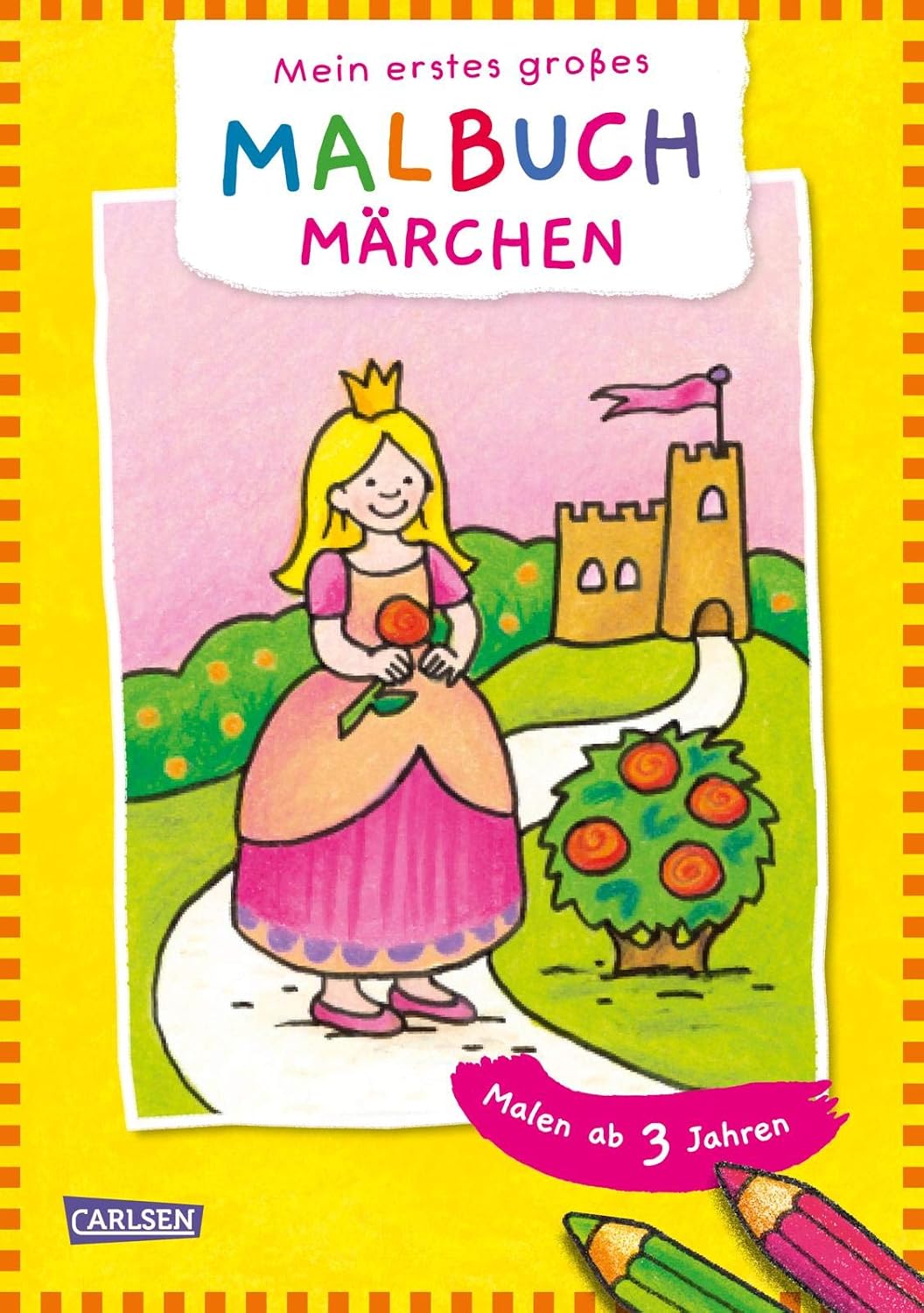 Carlsen My First Big Coloring Book: Fairy Tales | Carlsen In Lebanon