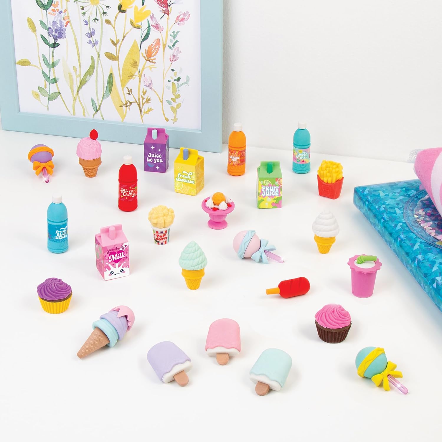Snacks 'N Sweets Puzzle Eraser Set - Medaid International