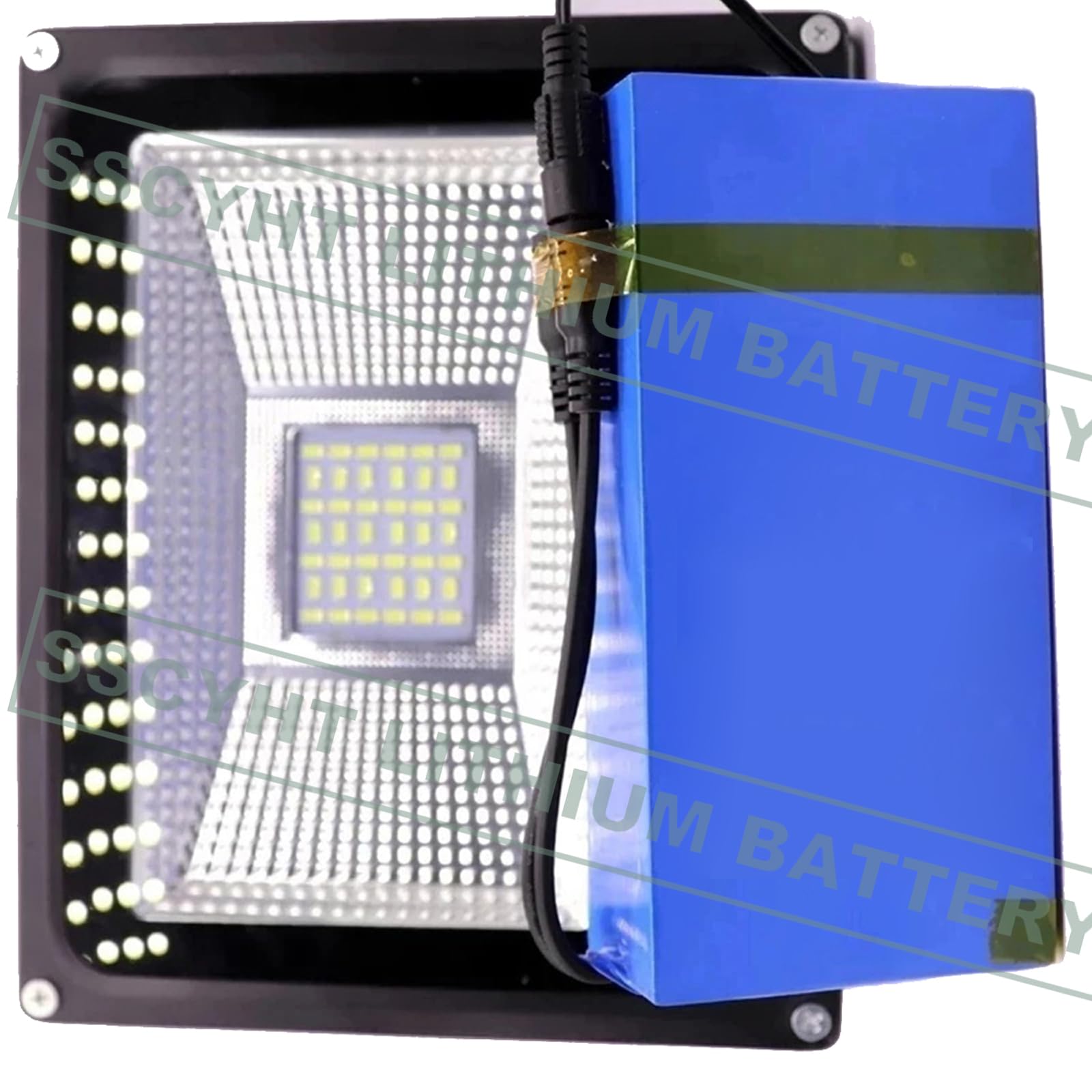 SSCYHT Polymer Lithium Battery DC 12V 10Ah Rechargeable Lithium Battery 12 Volt 10000mAh Portable Battery with Power Switch for 12V Electric Devices - Medaid International