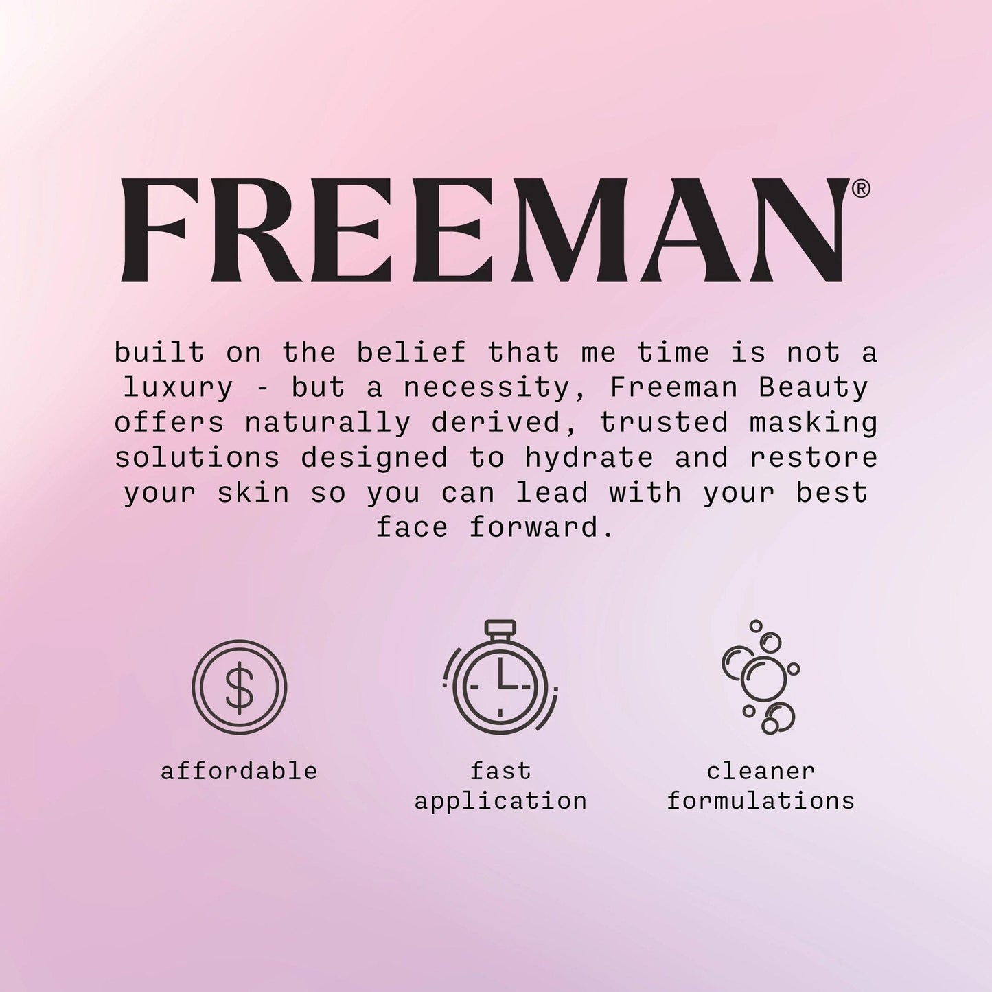 Freeman Clearing Peel-Off Clay Mask, Brightening & Toning Facial Mask, Tea & Lemon Help Even Skin, Antioxidant Rich, Clay Face Mask For Breakouts, Cruelty-Free & Vegan, 6 fl. oz./175 ml Tube, 1 Count - Medaid International