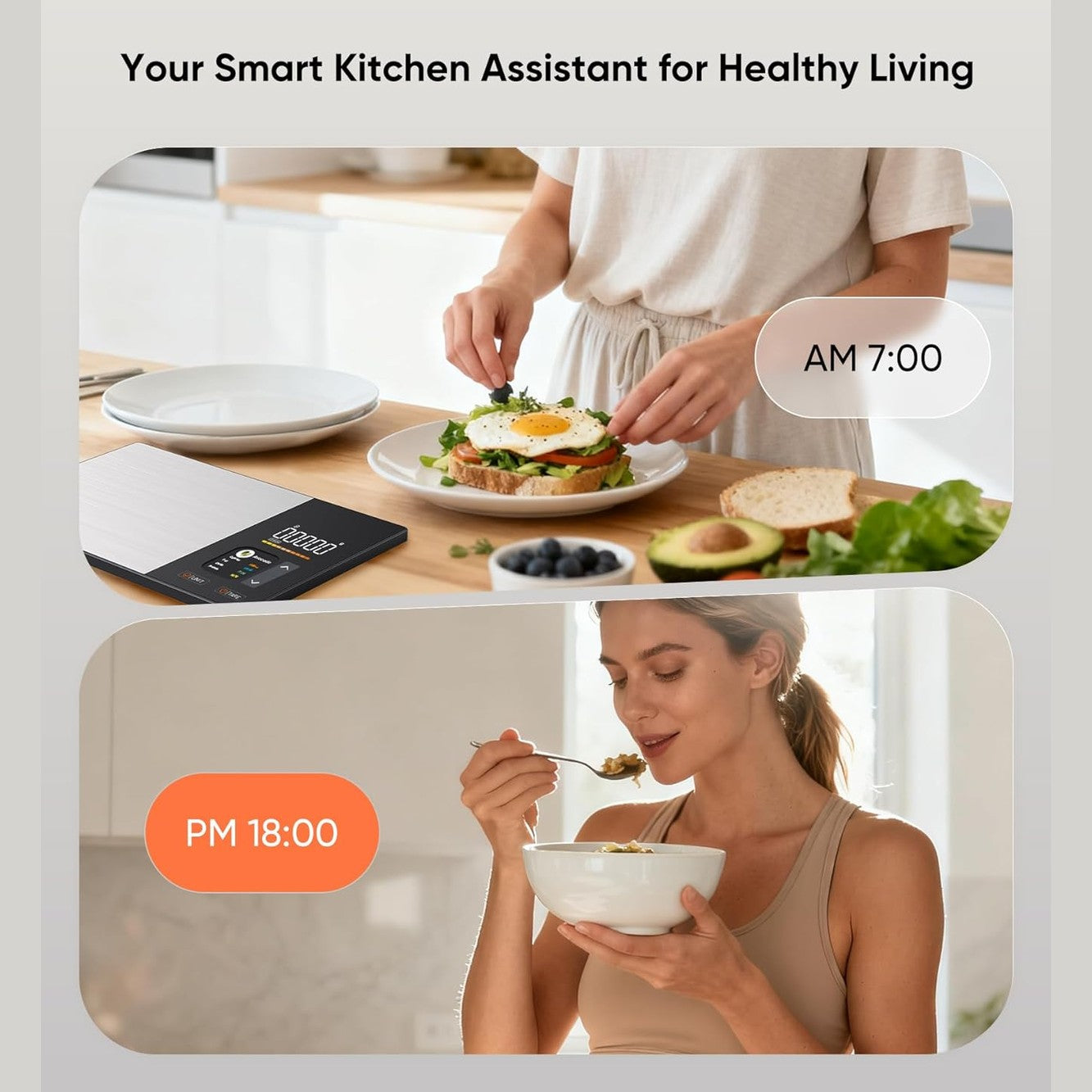 Digital Nutrition Food Scale + APP