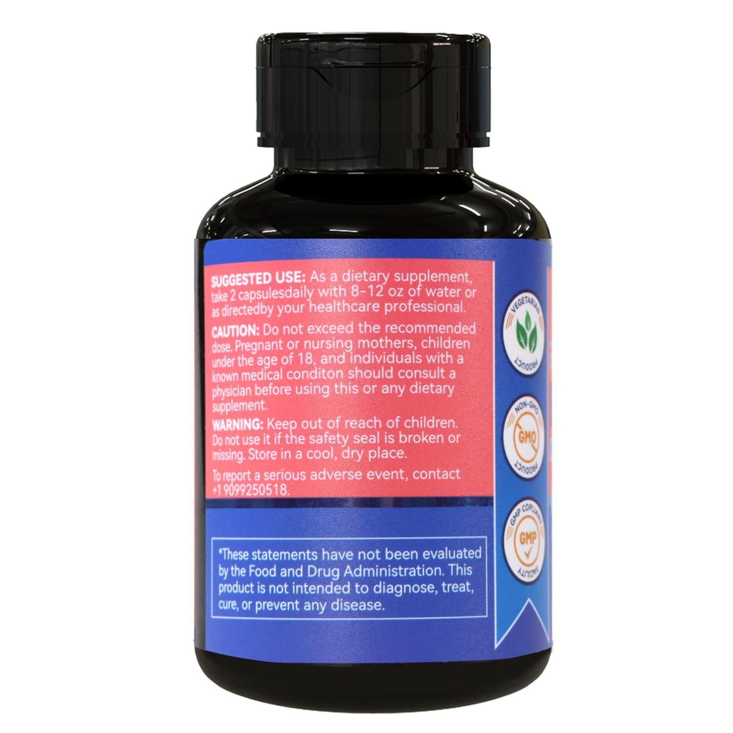 EAZGOO Premium Berberine Supplement 1200mg with Ceylon Cinnamon - 90 Vegan Capsules - Berberine HCL Supplement Non-GMO Gluten Free, Immune Support - Medaid International