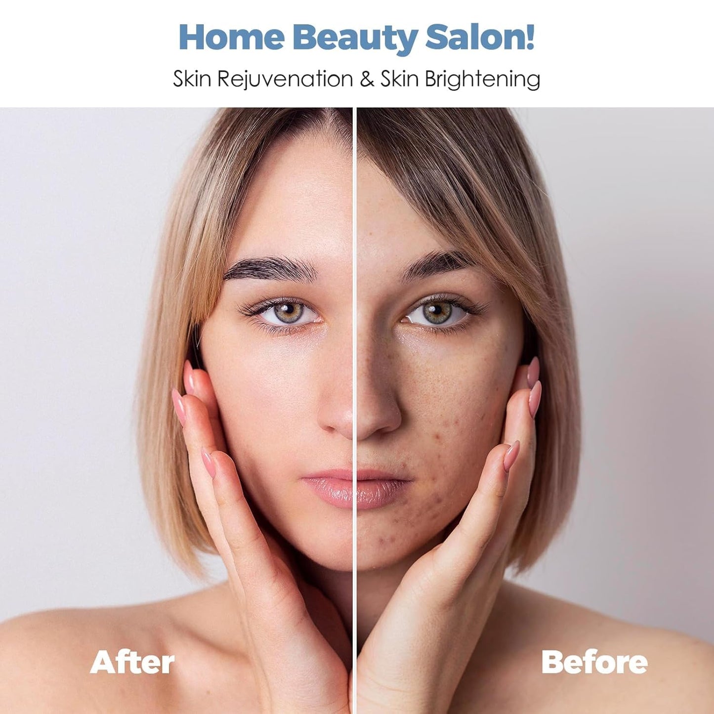 OPT Laser Hair Removal For Women And Men, At-Home Laser Hair Removal with Ice Cooling,IPL Laser Hair Removel with 999999 Flashes, Hair Removal Device for Face Leg Armpit Arm Bikini Line, Max 25J - Medaid International