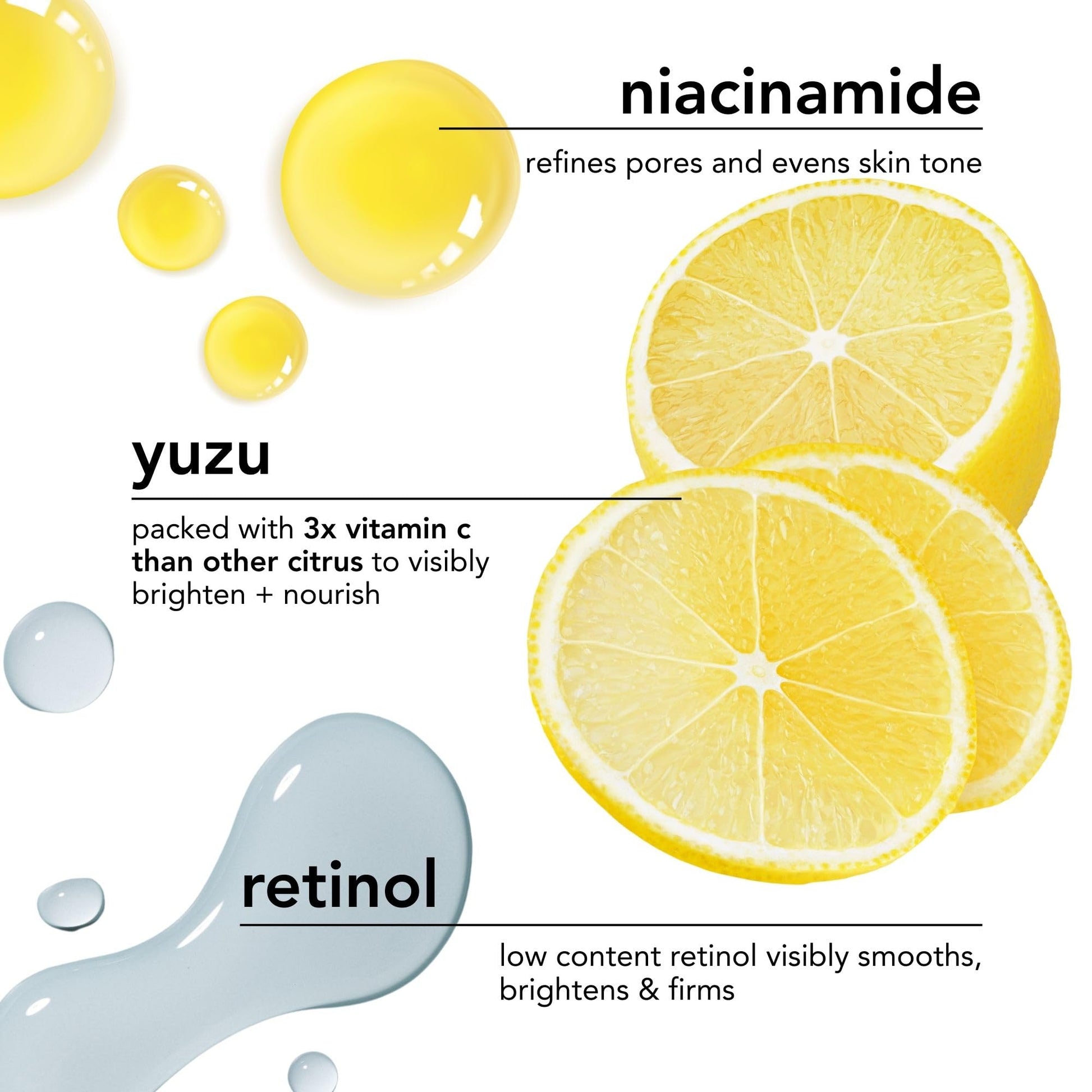 Saturday Skin Yuzu Vitamin C Overnight Sleep Mask Regenerist Retinol Ultra Rich Face Moisturizer Cream Smooth Skin and Reduce Wrinkles Ideal for All Skin Types - Medaid International