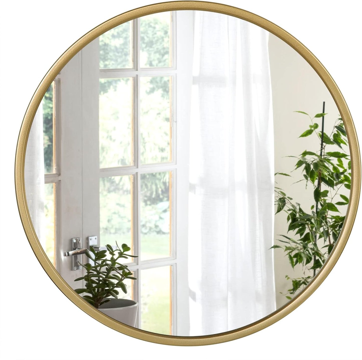 WOLTU Round Wall Mirror MB6094