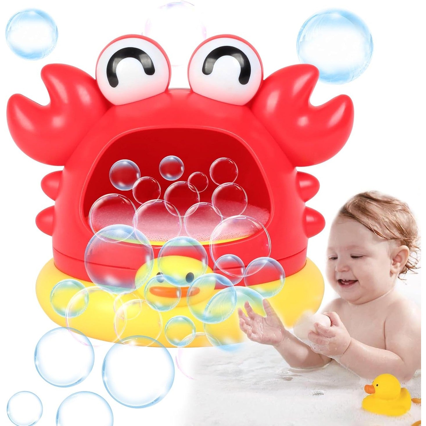 Crab Manual Bubble Machine Kids