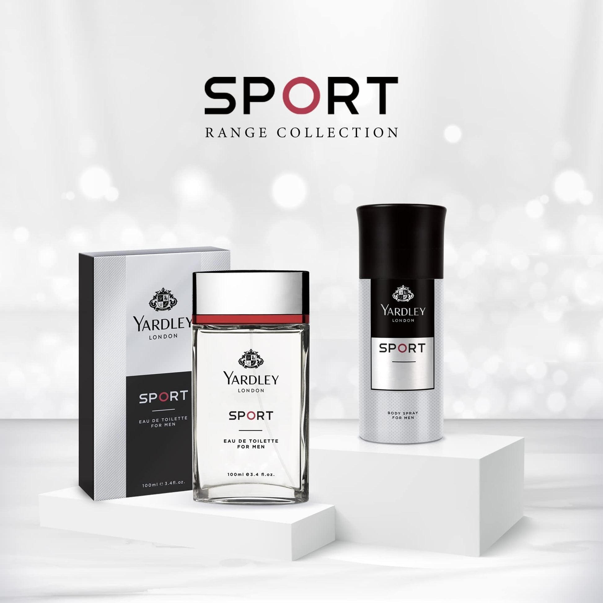 Yardley Yardley Sport Eau De Toilette Spray 3.4 Oz for Men By 3.4 Fl Oz, 5438304 - Medaid International