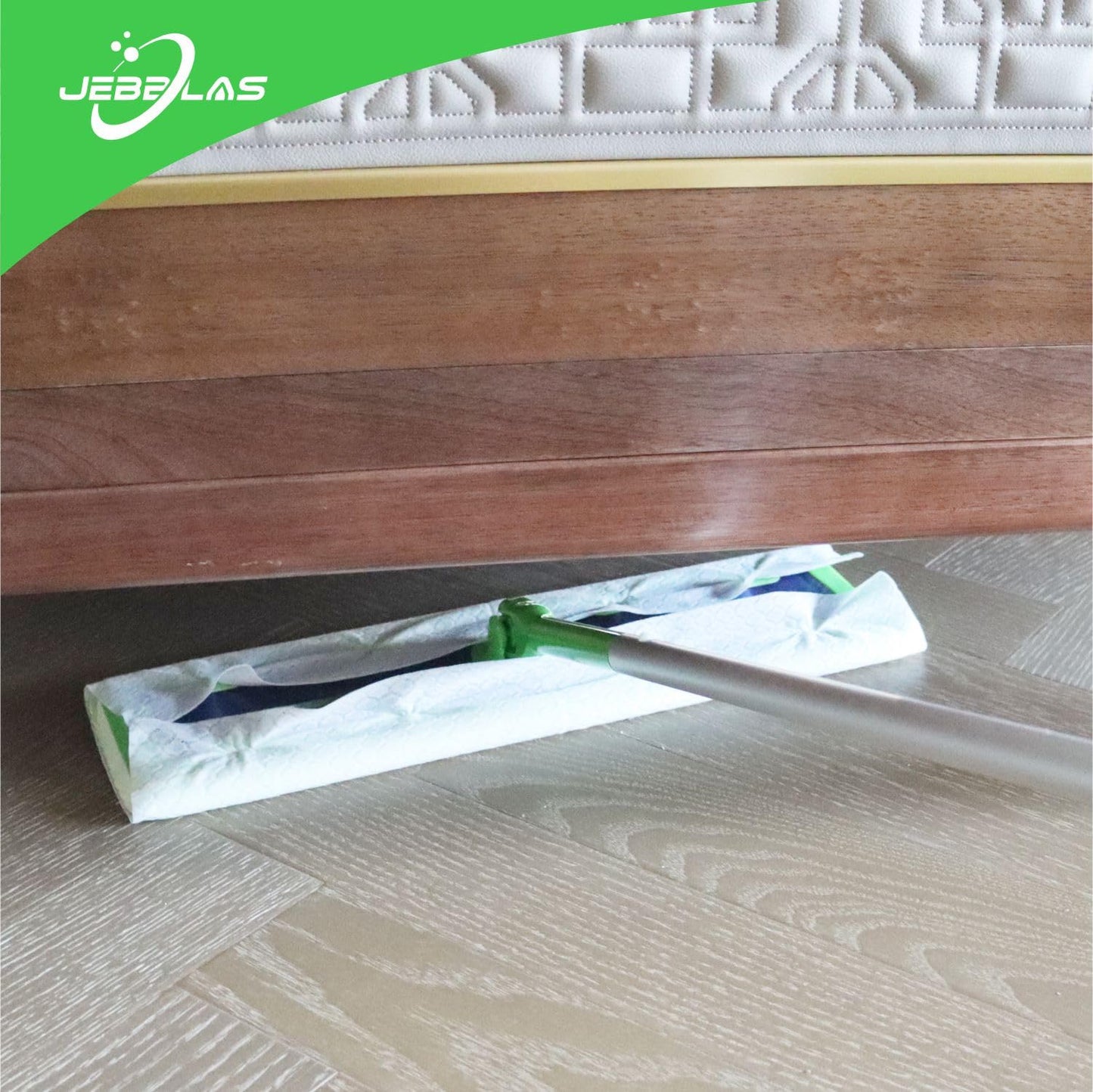 JEBBLAS 90Pack Disposable Mop Cloths Dry Floor Sweeping Pads for XL Sweeper Dry Mop Pads 9.84x17.32 inch after Upgrade - Medaid International